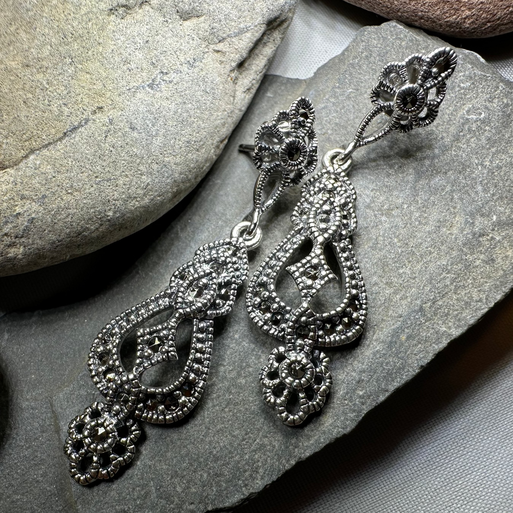 Nessa Celtic Knot Earrings | Dangle Earrings | Wiccan Center