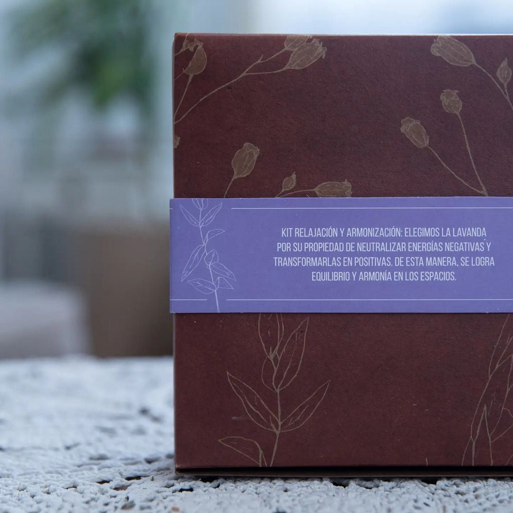 Lavender Herbal Gift Box | Relaxation | Gift Box | Wiccan Center