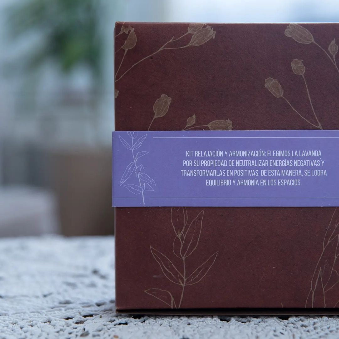 Lavender Herbal Gift Box | Relaxation | Gift Box | Wiccan Center