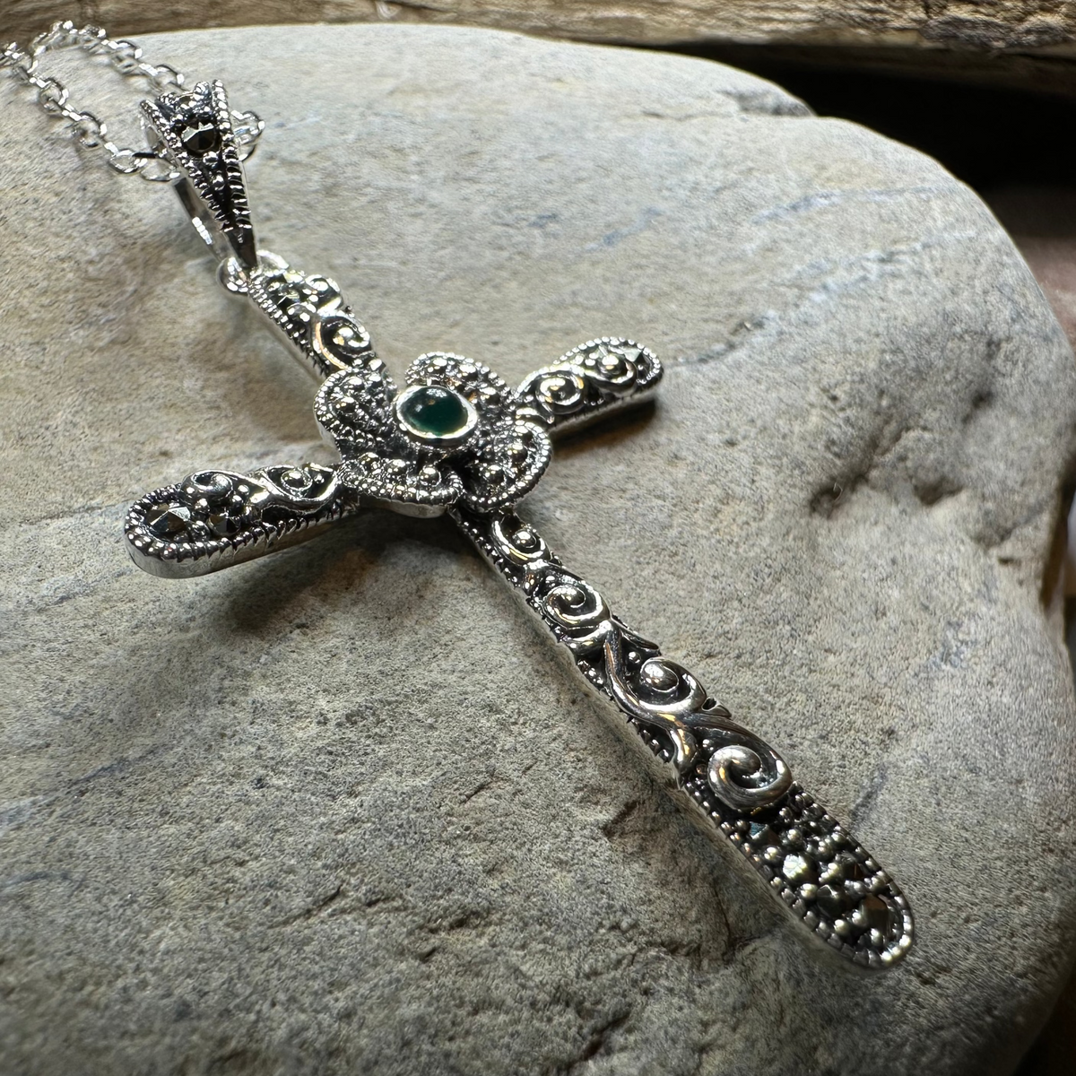 Spring Bloom Celtic Cross Necklace | Pendant | Wiccan Center
