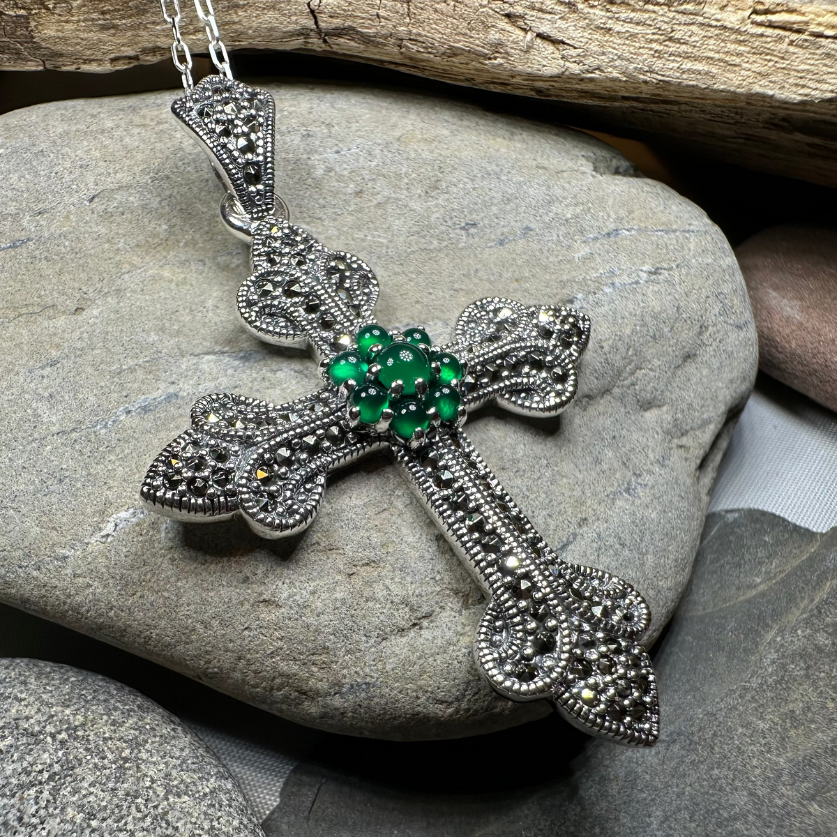 Fineen Medieval Cross Necklace | Pendant | Wiccan Center