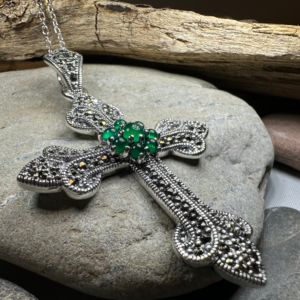 Fineen Medieval Cross Necklace | Pendant | Wiccan Center