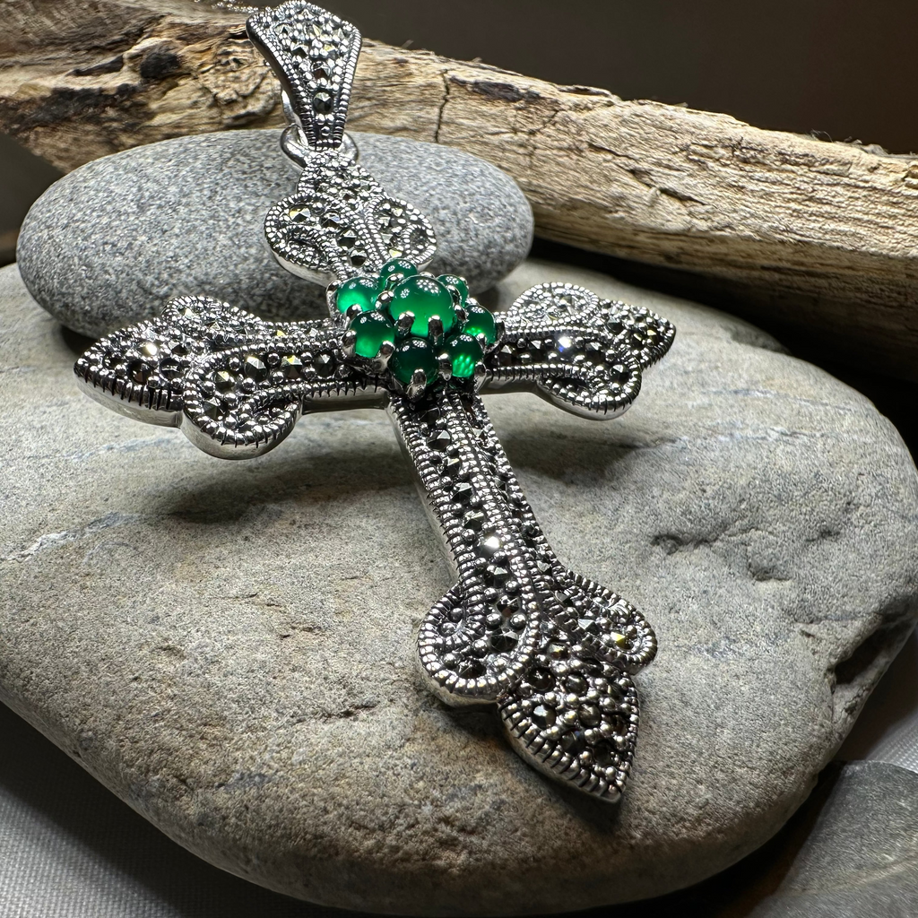 Fineen Medieval Cross Necklace | Pendant | Wiccan Center