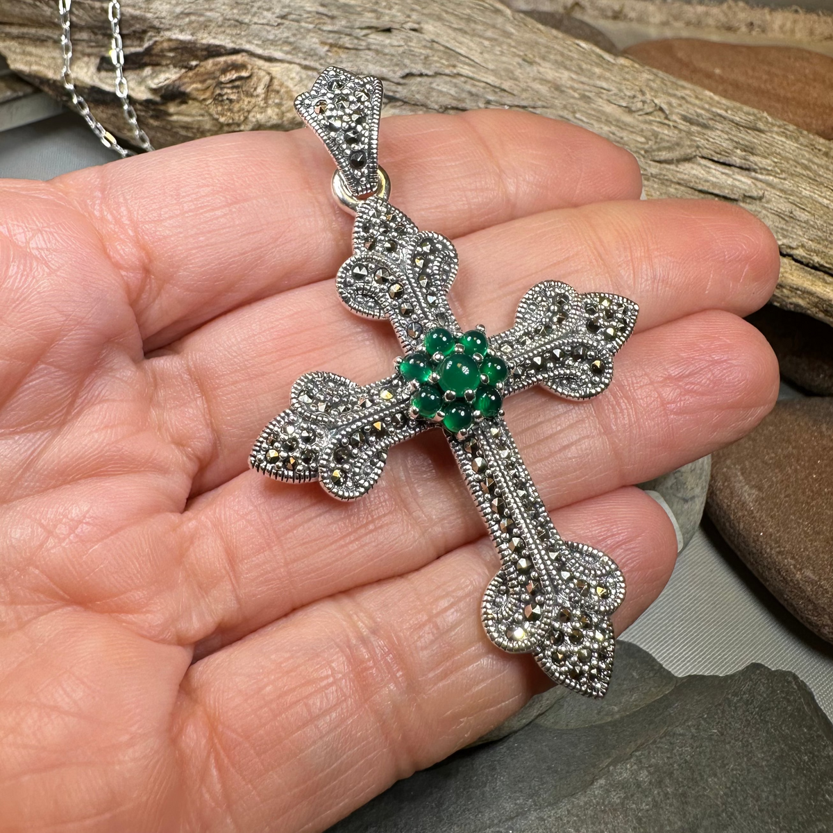 Fineen Medieval Cross Necklace | Pendant | Wiccan Center