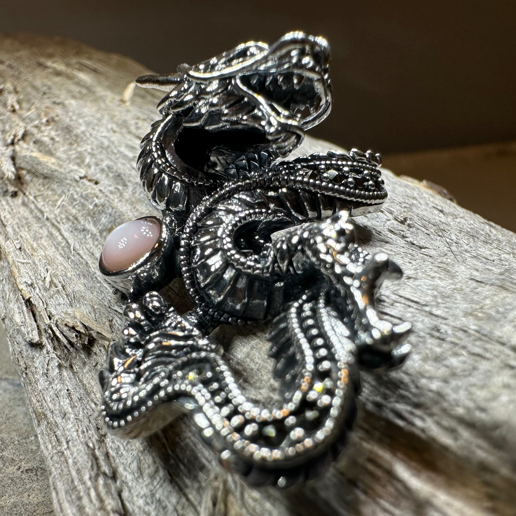Celtic Rising Dragon Necklace | Pendant | Wiccan Center