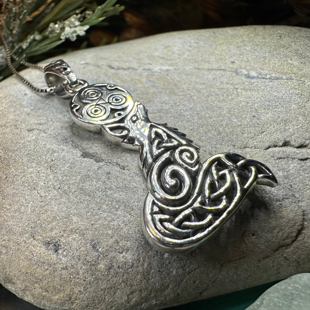 Celtic Forest Fox Necklace