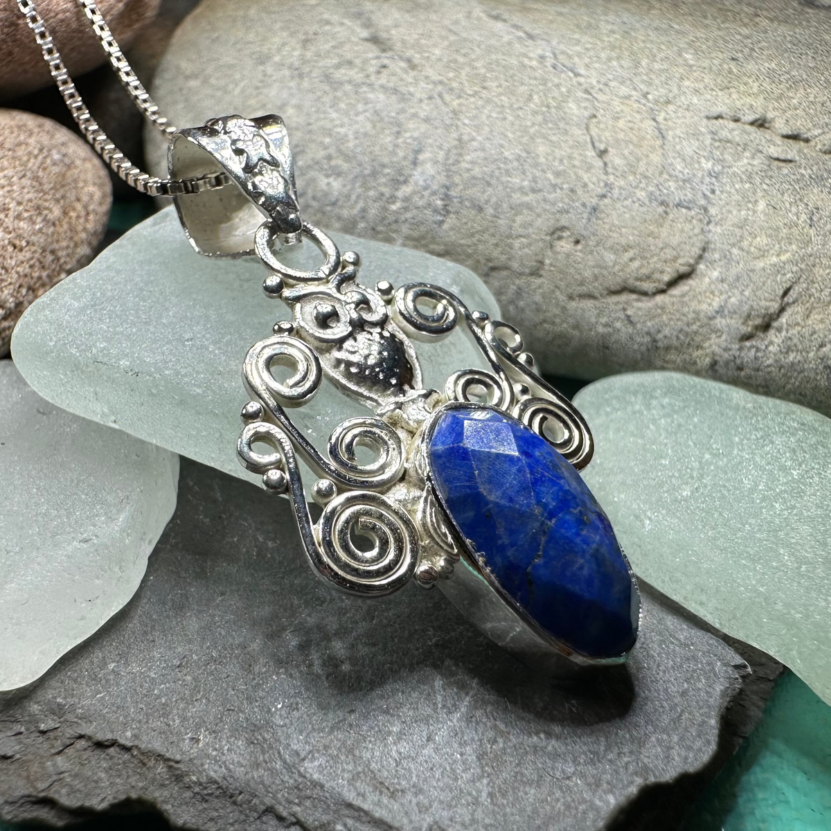 Mirra Owl Necklace in Sterling Silver | Pendant | Wiccan Center