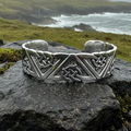 Destiny Celtic Knot Cuff Bracelet in Pewter | Cuff Bracelet | Wiccan Center