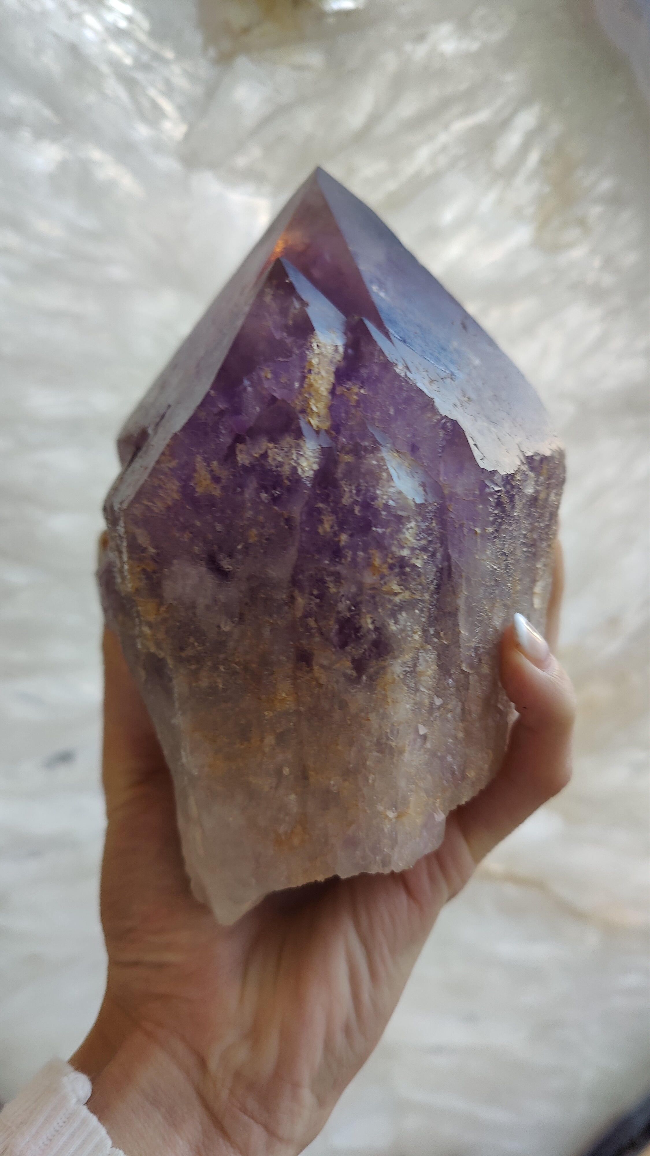 Amethyst Point (L) from Bolivia | Minerals | Wiccan Center