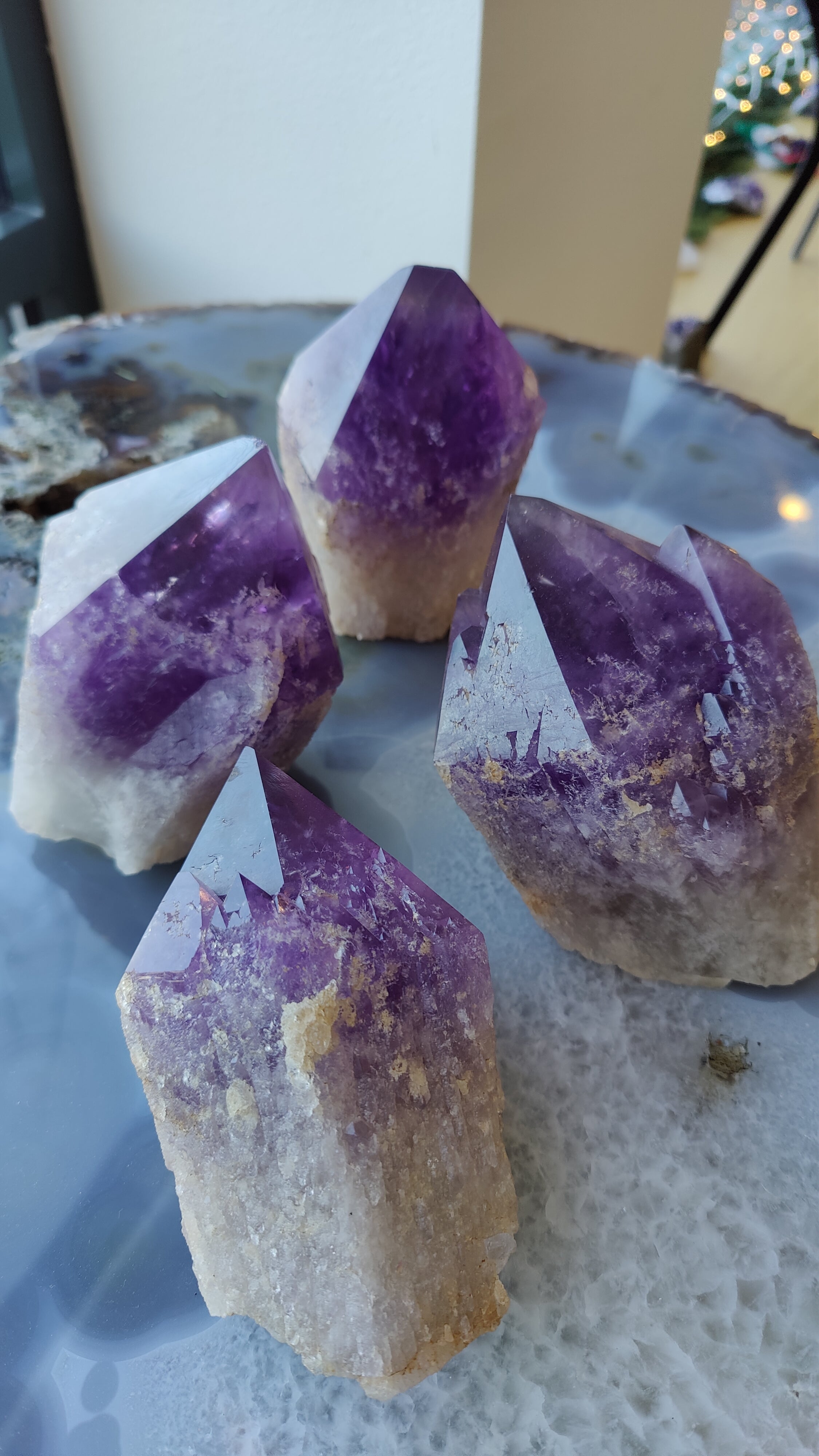 Amethyst Point (L) from Bolivia | Minerals | Wiccan Center