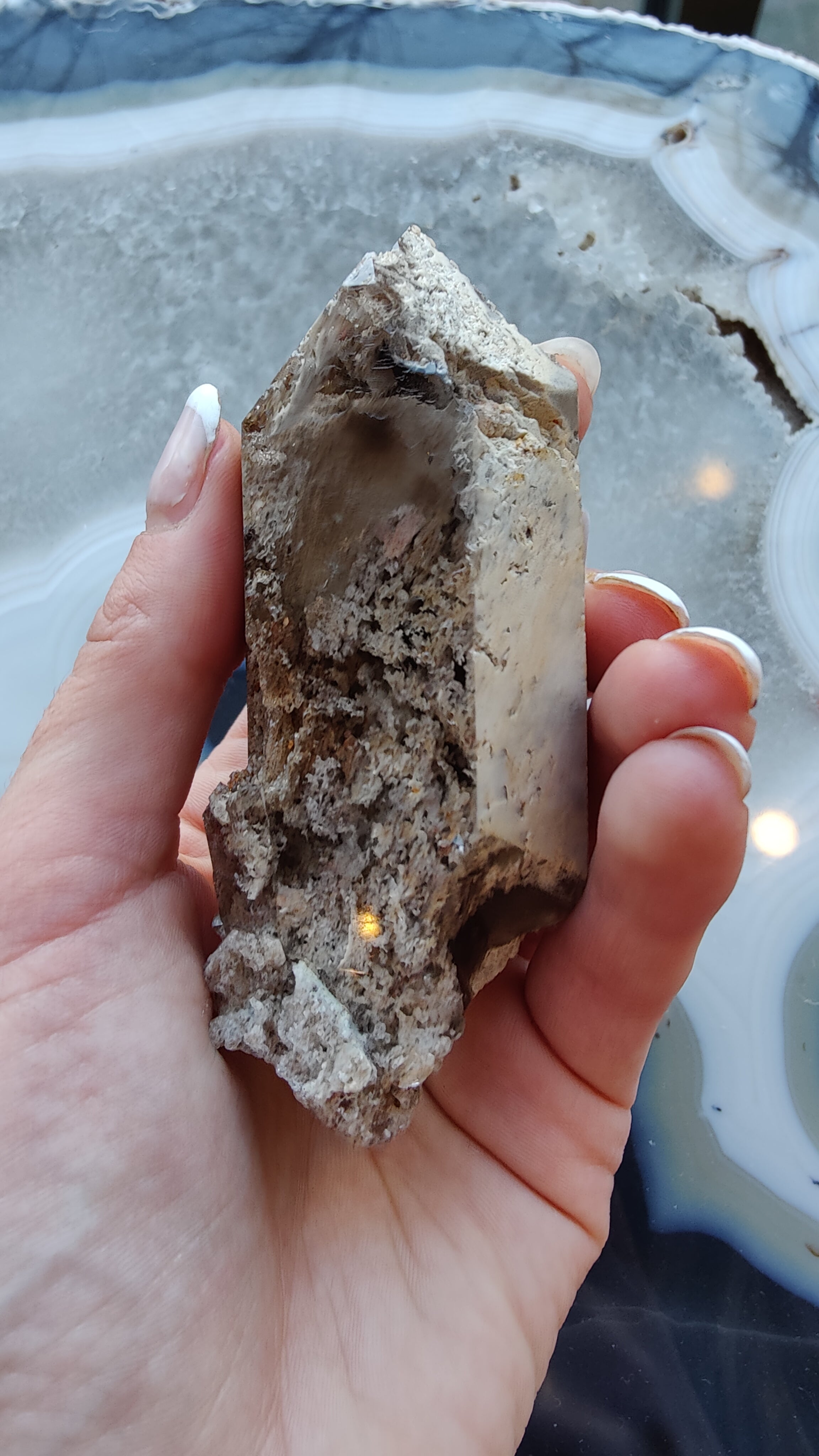 Lodalite Included Smokey Quartz Point | Minerals | Wiccan Center