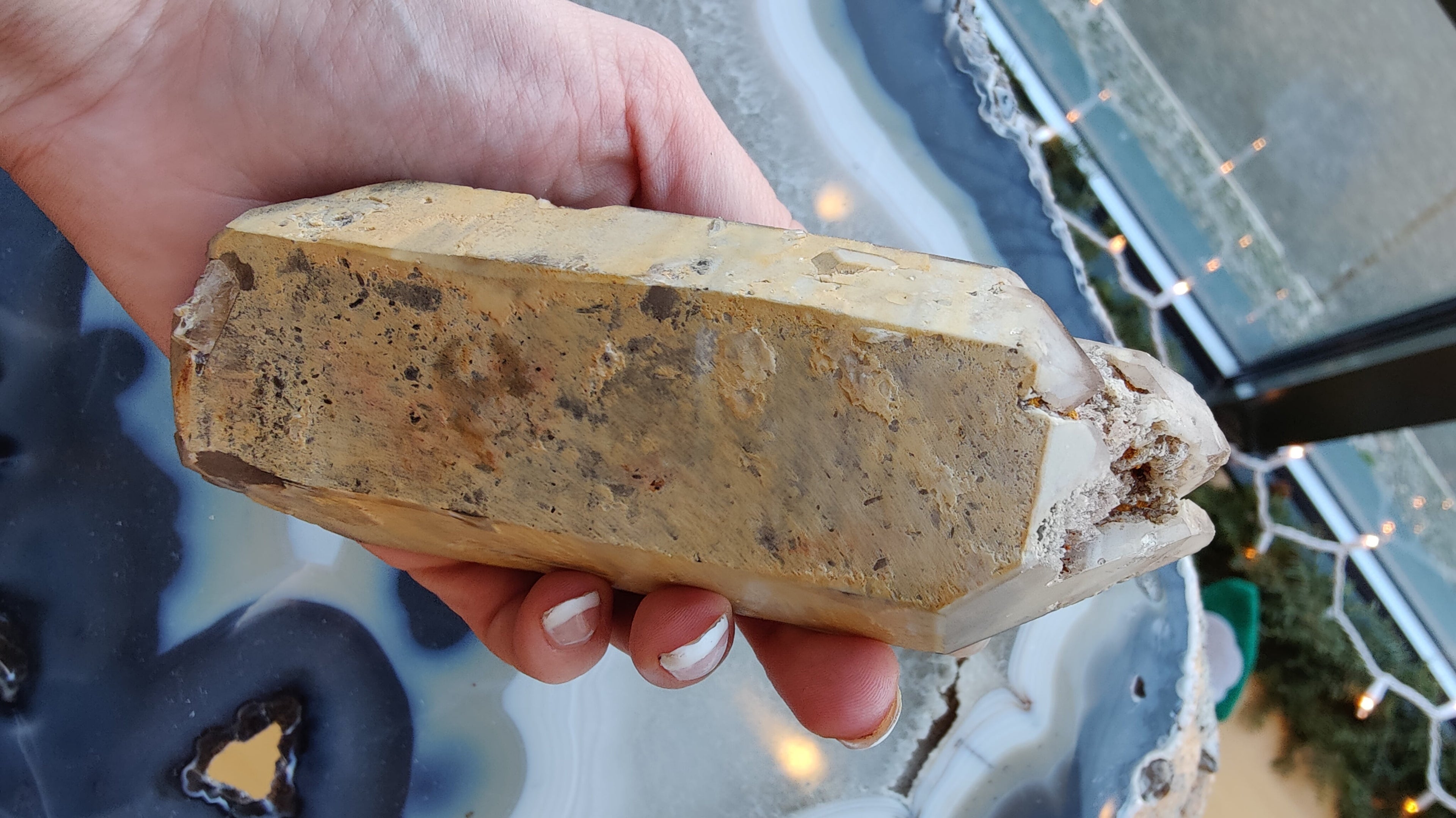 Lodalite Included Smokey Quartz Point | Minerals | Wiccan Center