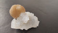 Fluorite Ball on Quartz Matrix from India | Minerals | Wiccan Center