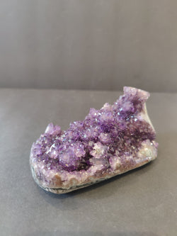 Amethyst Geode with Stalactite Formations Sculpture | Lapidary | Wiccan Center
