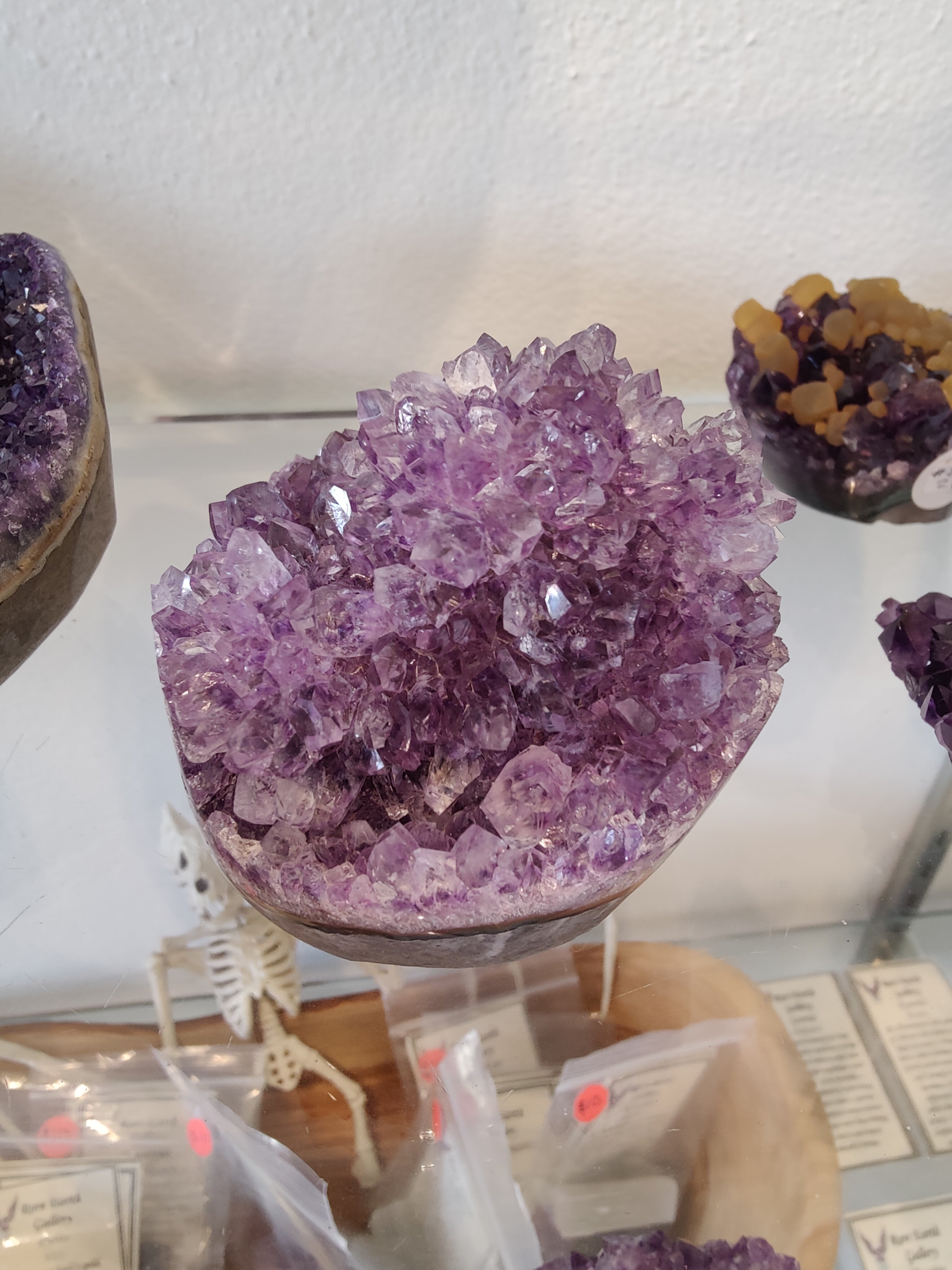 Amethyst "Flower" Formation Geode Sculpture | Lapidary | Wiccan Center