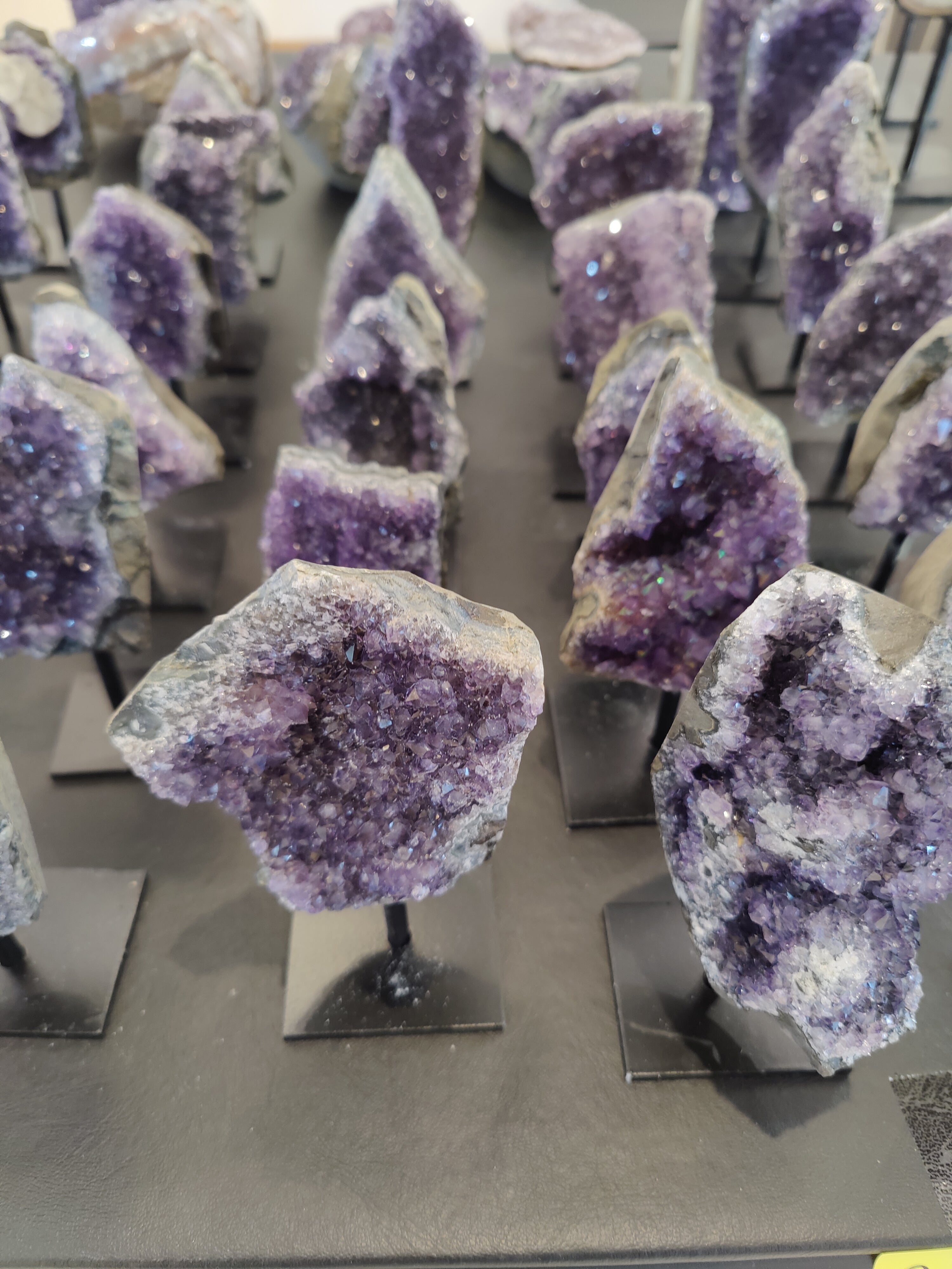 Amethyst Geode on Metal Stand | Lapidary | Wiccan Center