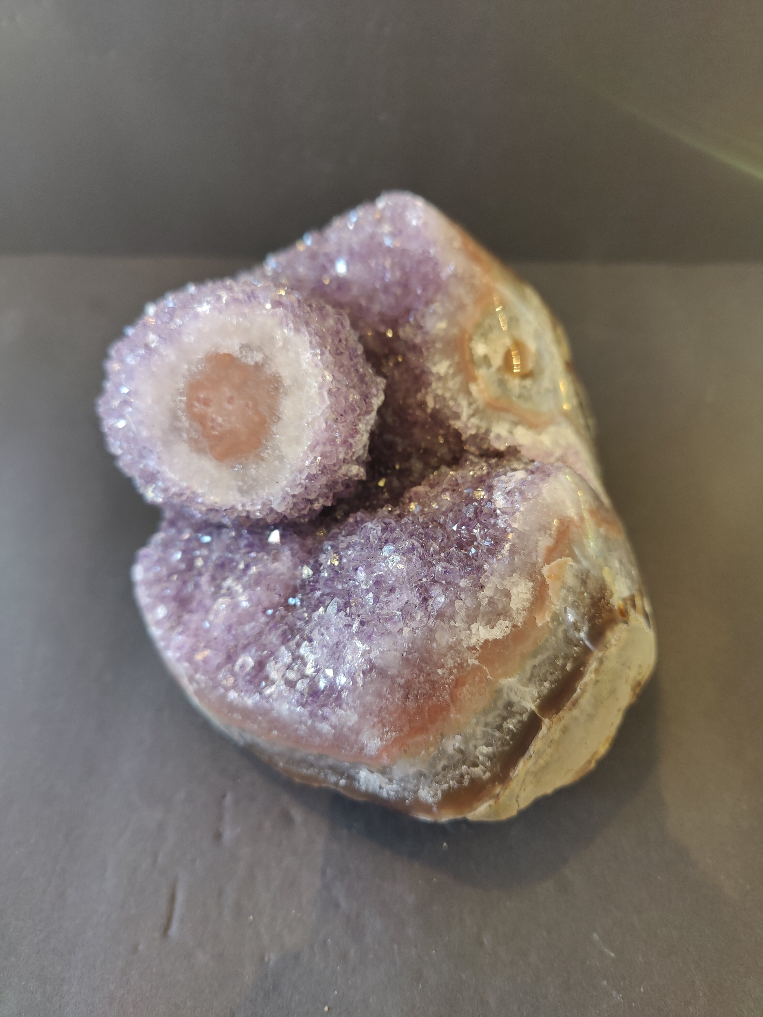 Amethyst Geode with Stalactite Formation | Lapidary | Wiccan Center