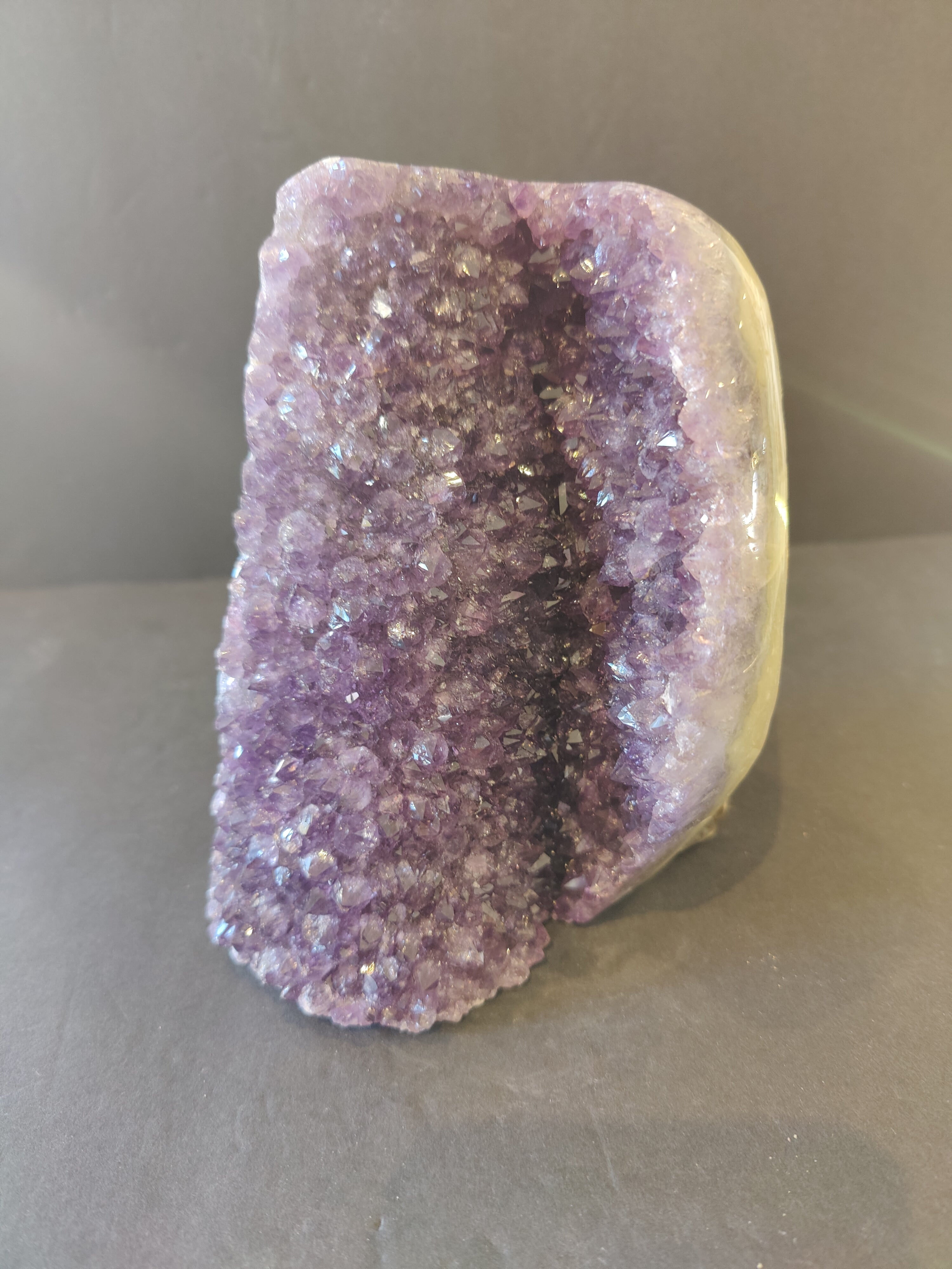 Amethyst Cut Base Geode in Agate | Lapidary | Wiccan Center