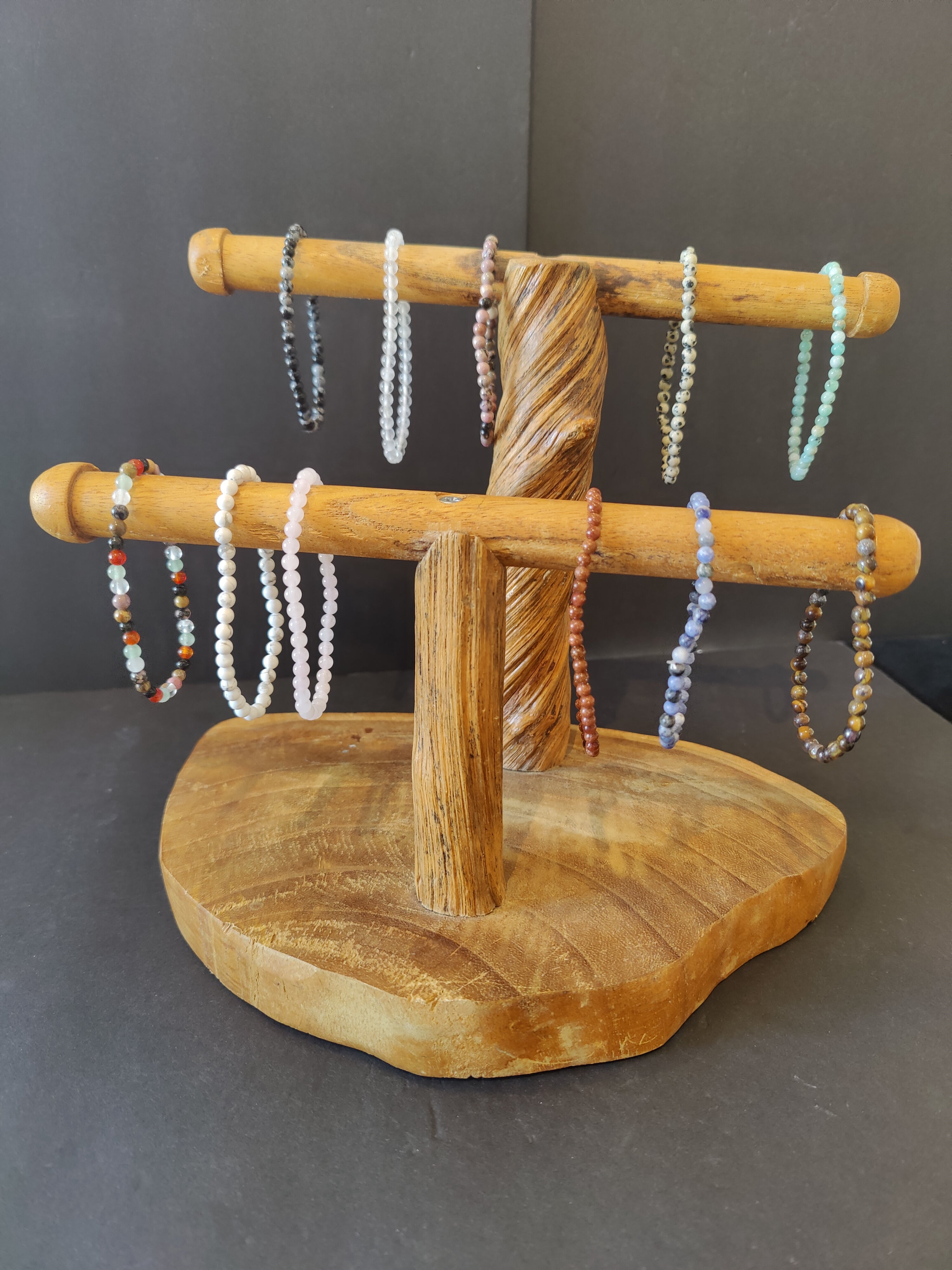 Beaded Stone Bracelet 4mm | Jewelry | Wiccan Center