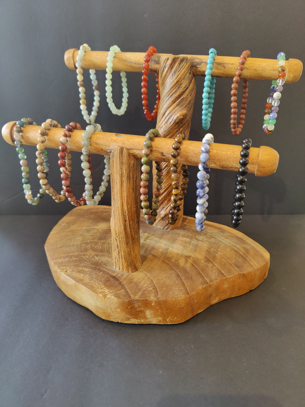 Beaded Stone Bracelet 6mm | Jewelry | Wiccan Center