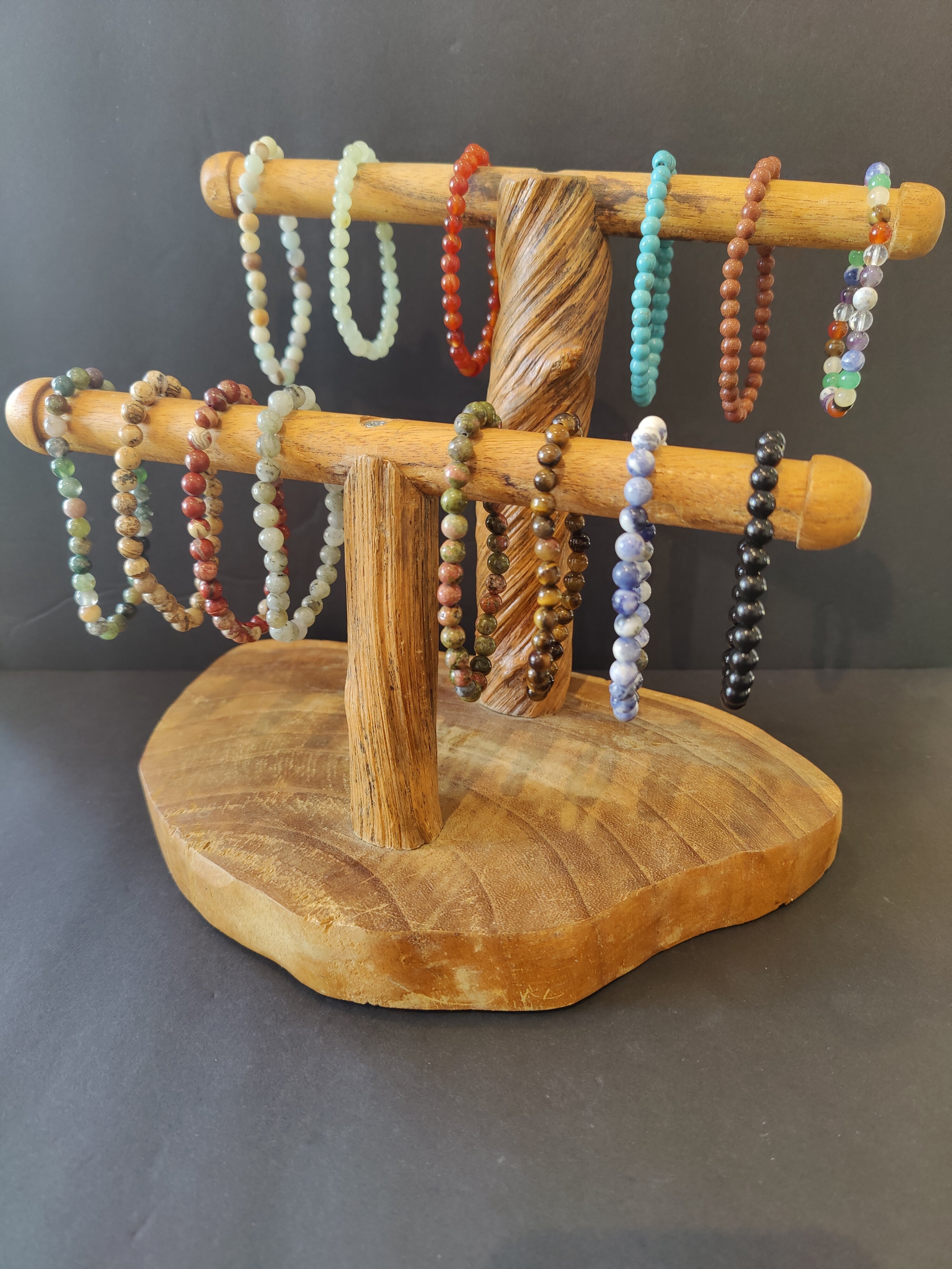 Beaded Stone Bracelet 6mm | Jewelry | Wiccan Center