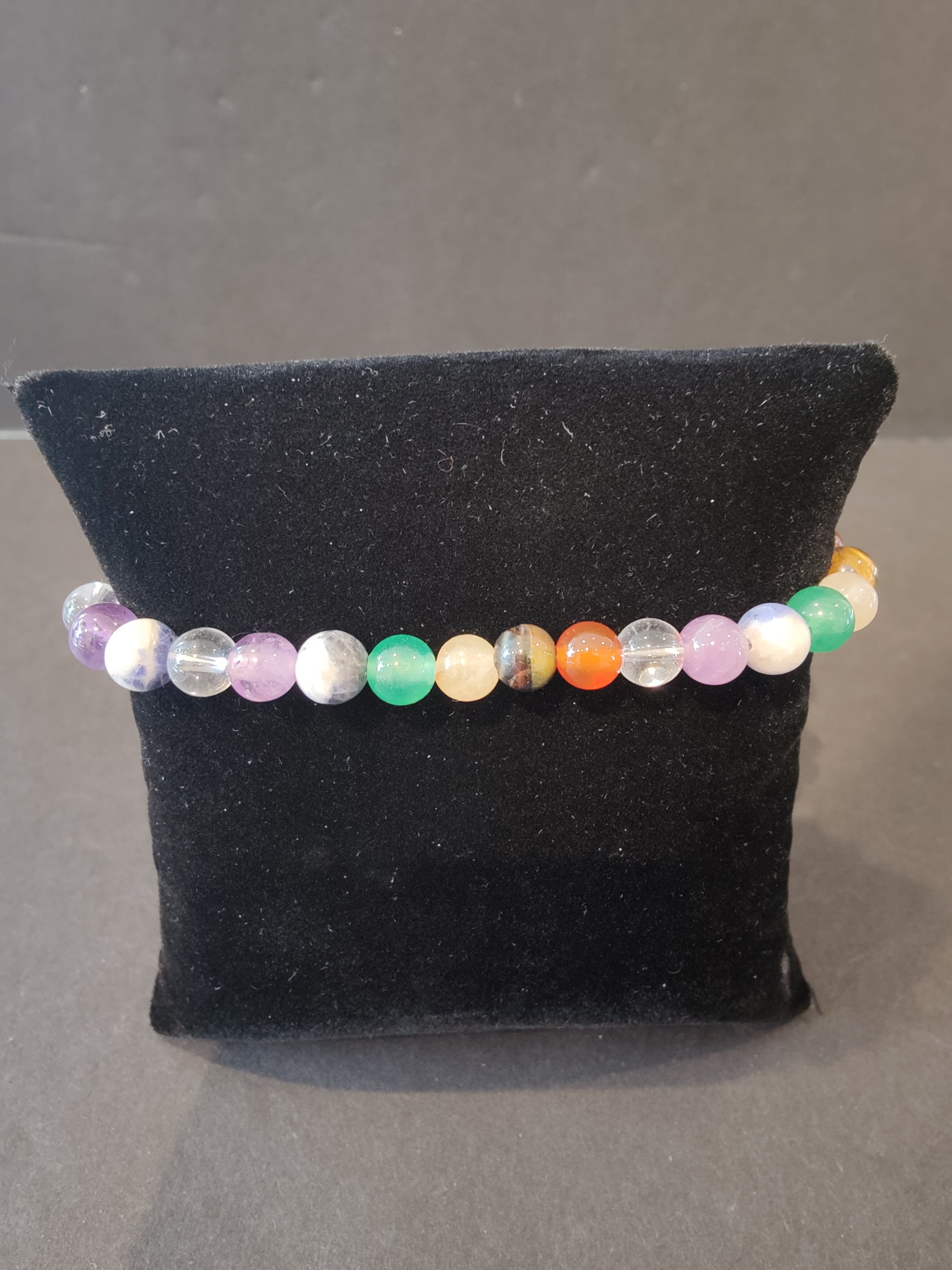 Beaded Stone Bracelet 6mm | Jewelry | Wiccan Center