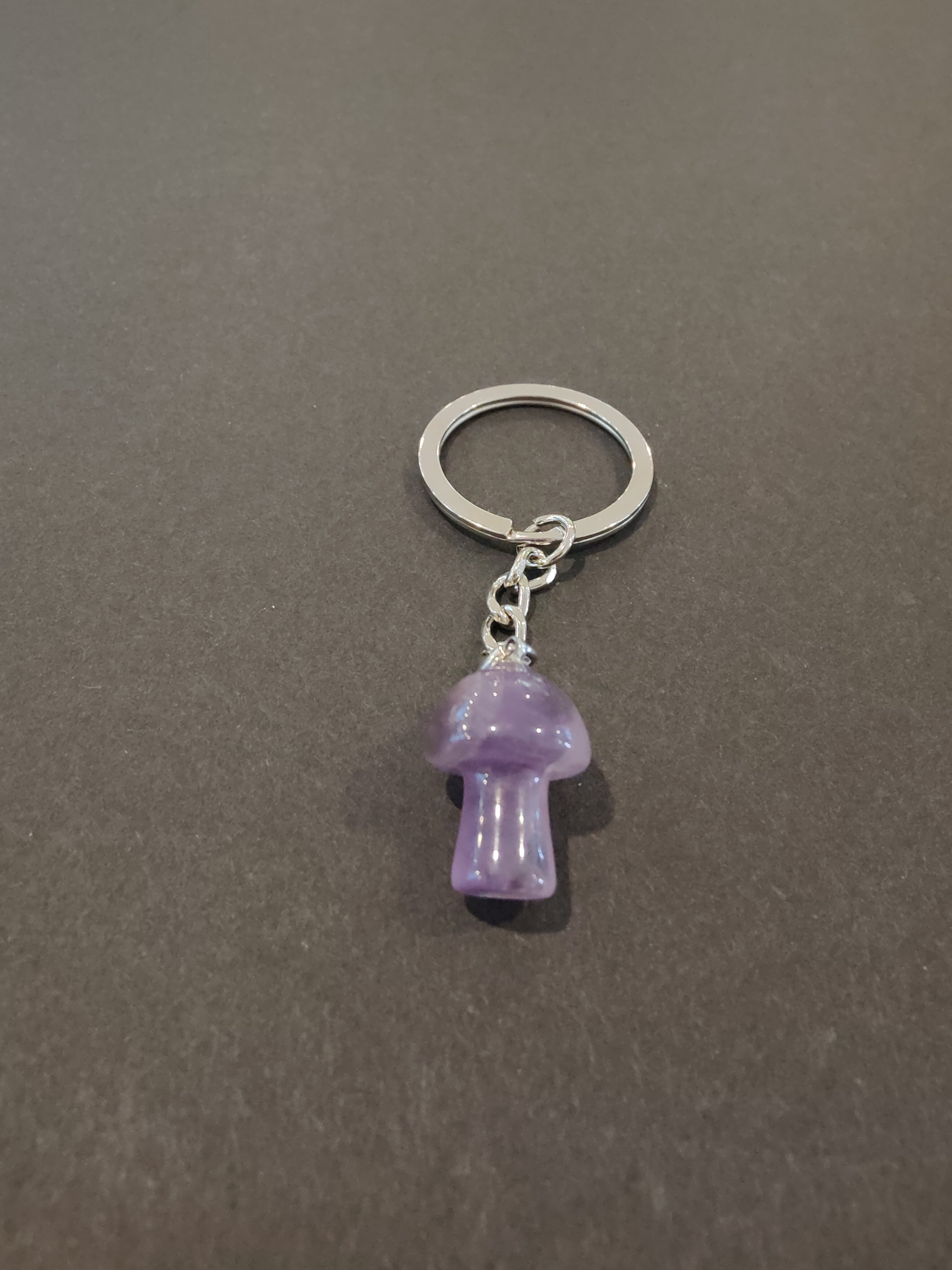 Stone Mushroom Keychain | Lapidary | Wiccan Center