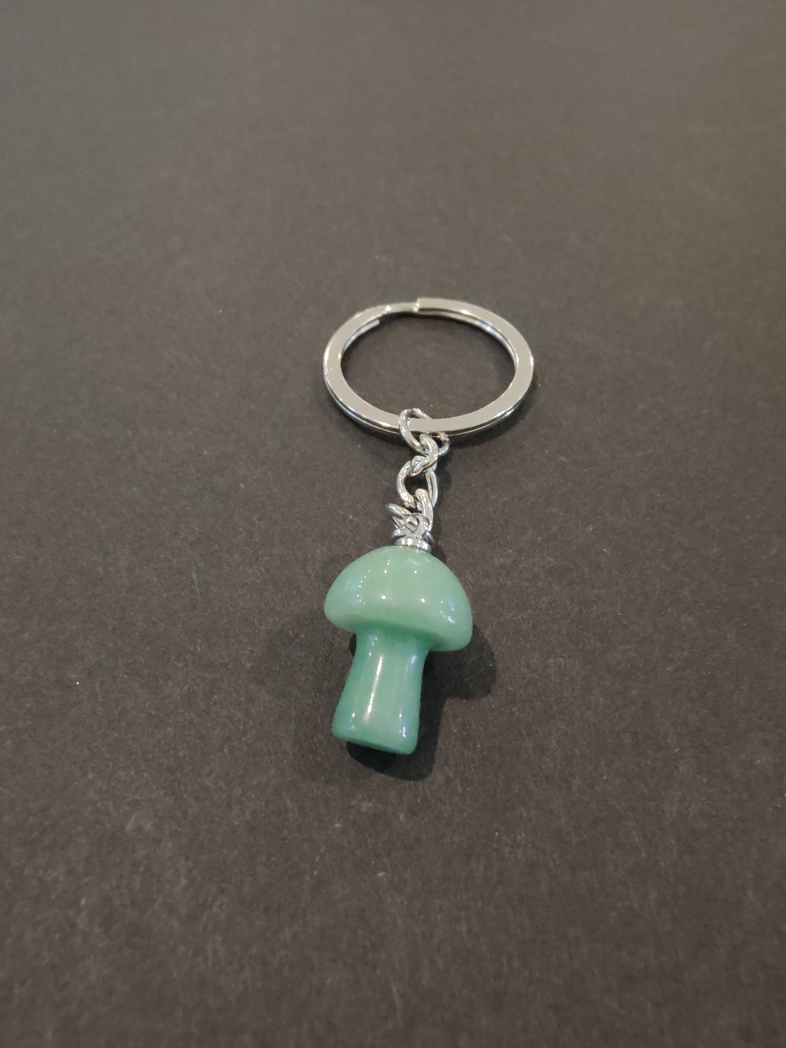Stone Mushroom Keychain | Lapidary | Wiccan Center