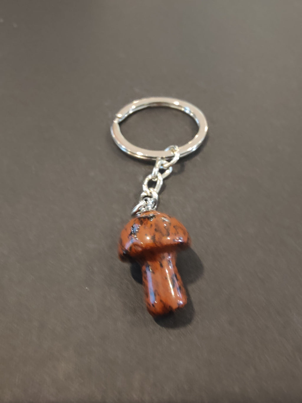 Stone Mushroom Keychain | Lapidary | Wiccan Center