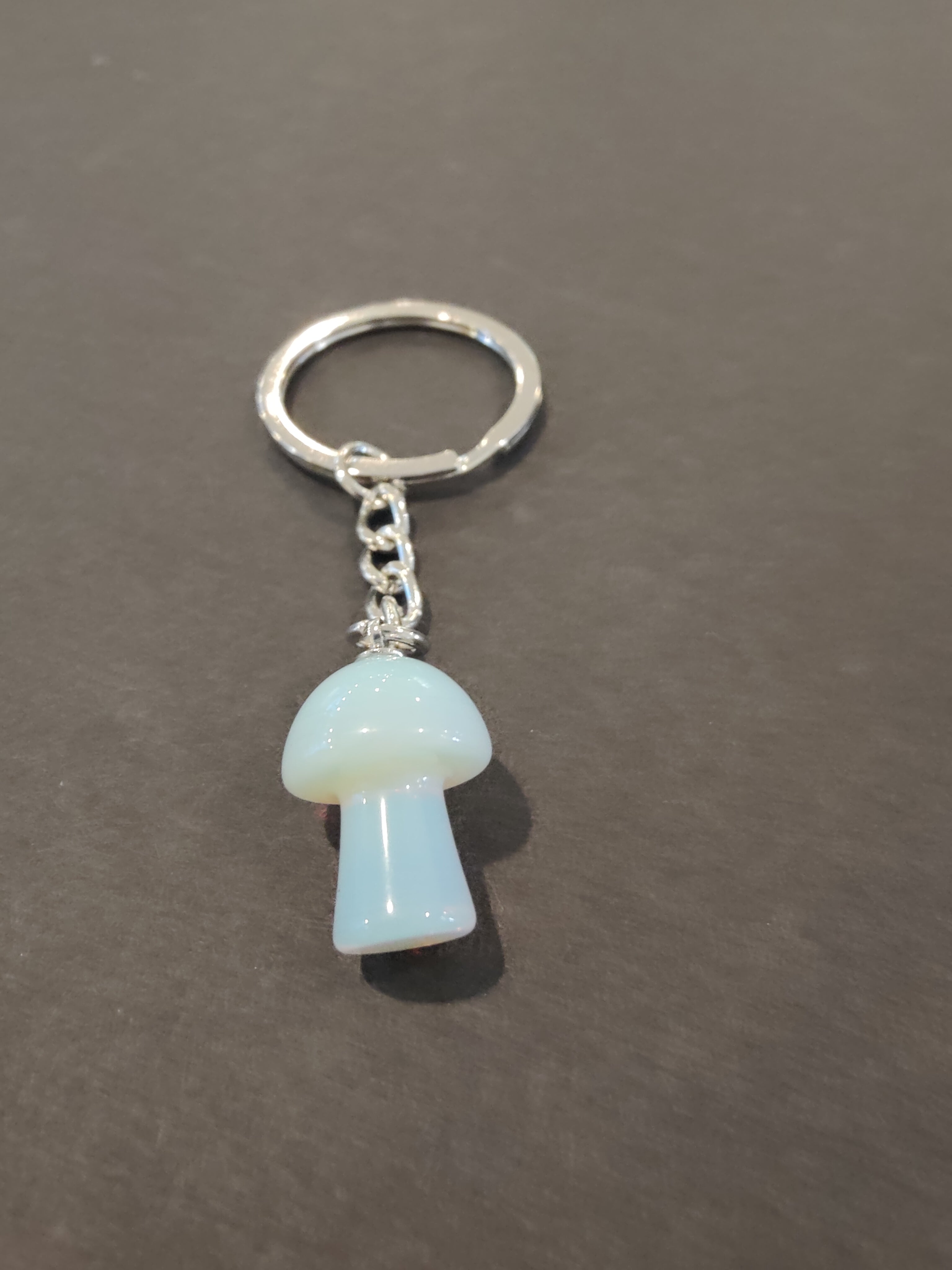 Stone Mushroom Keychain | Lapidary | Wiccan Center