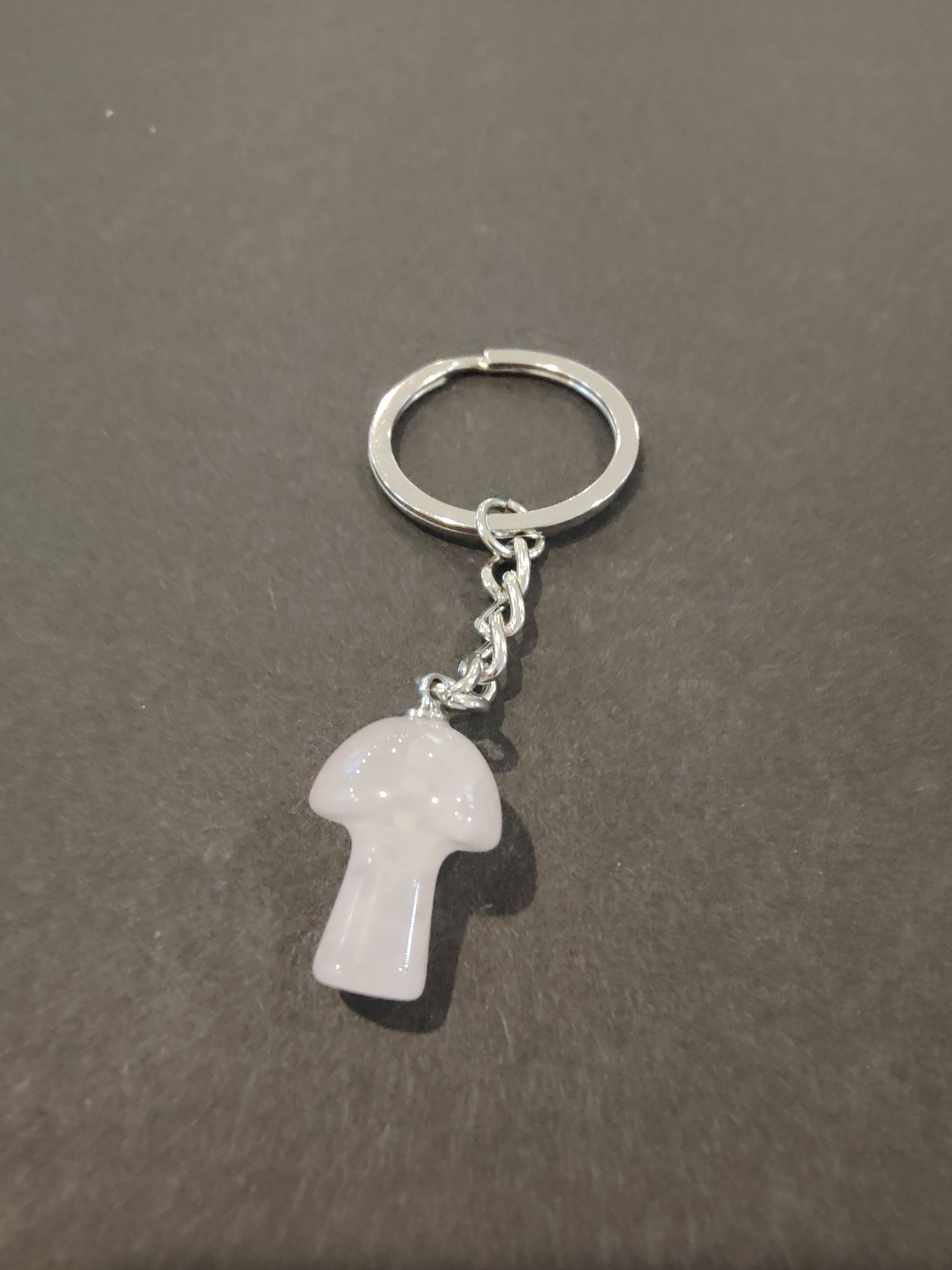 Stone Mushroom Keychain | Lapidary | Wiccan Center