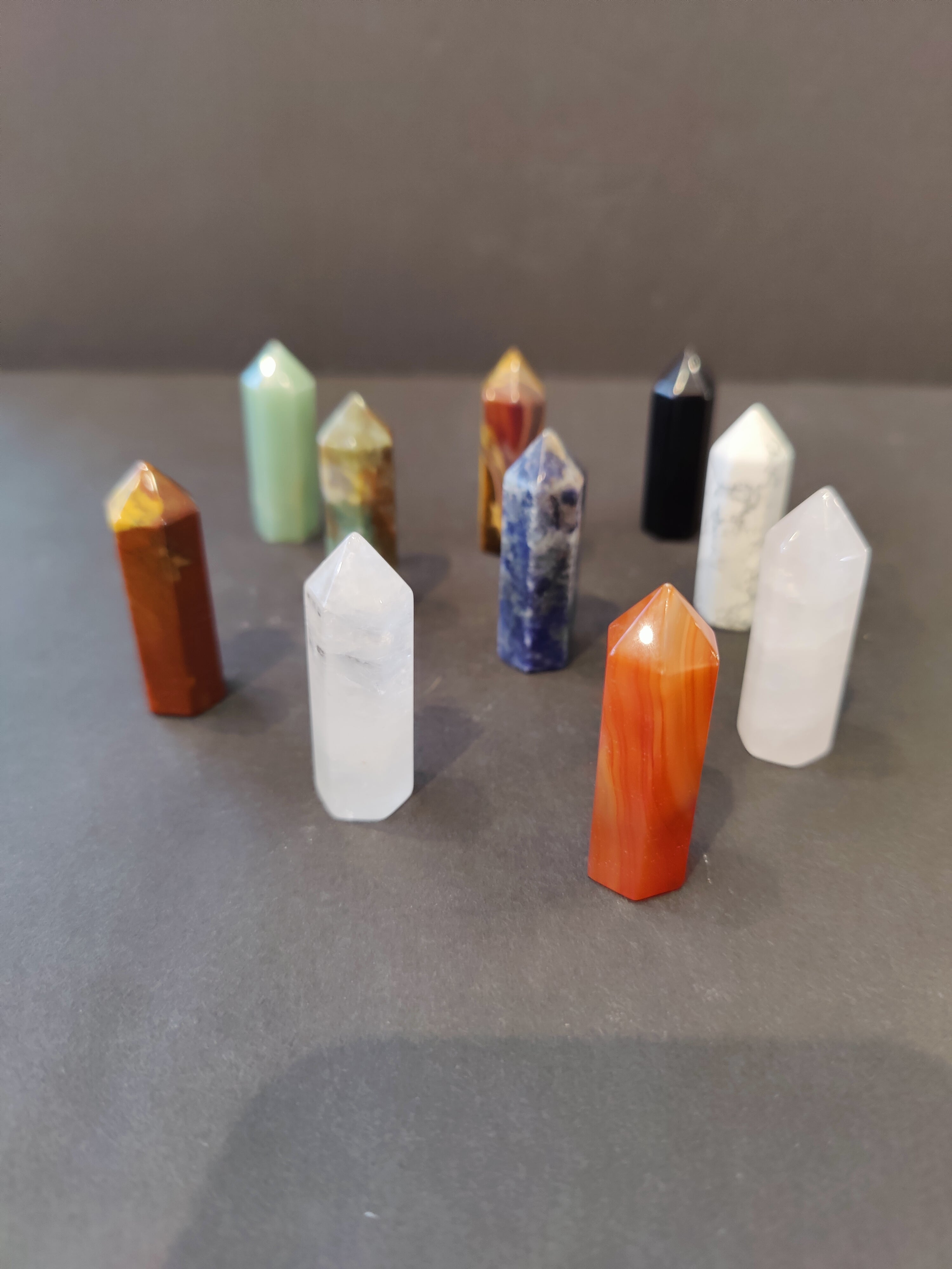 Crystal Cut Base Tower Sculpture | Lapidary | Wiccan Center