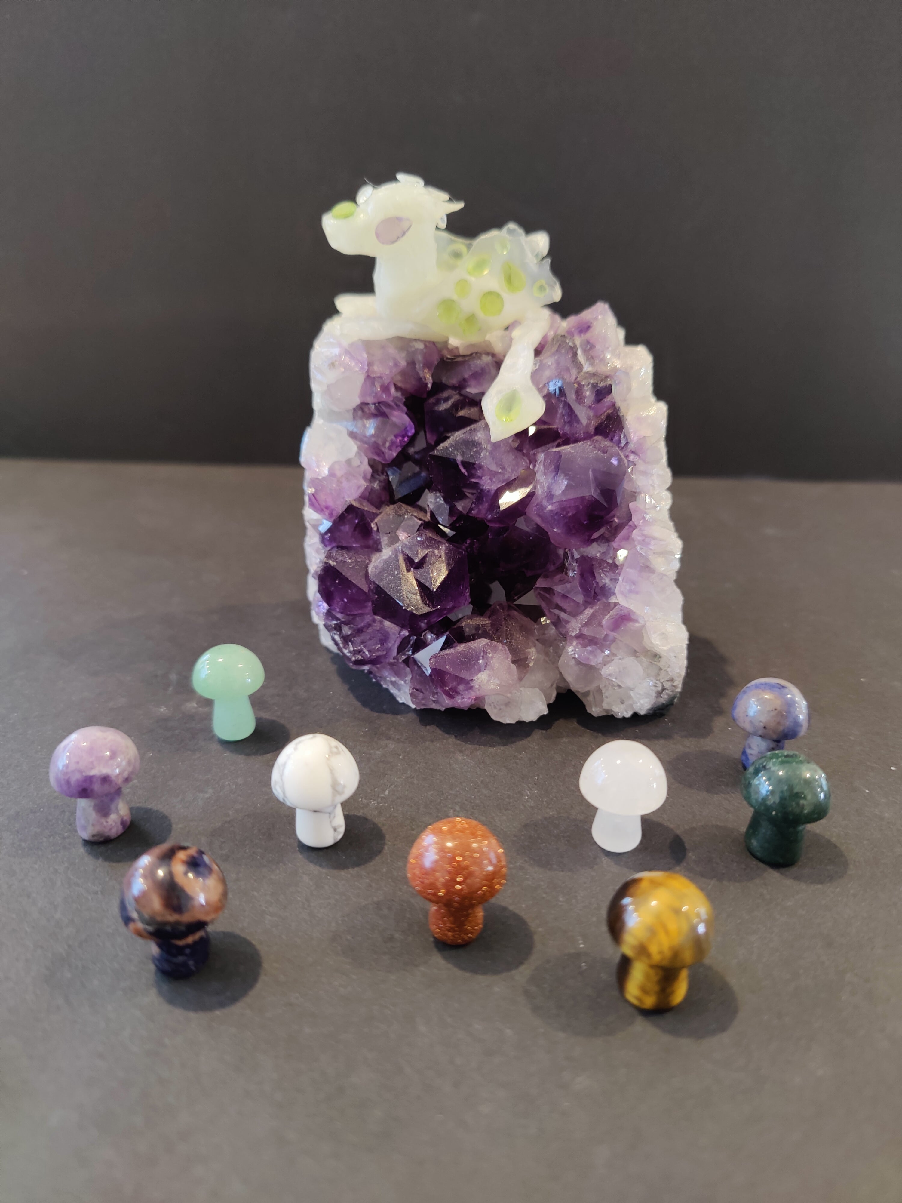 Mushroom Stone Sculpture | Lapidary | Wiccan Center