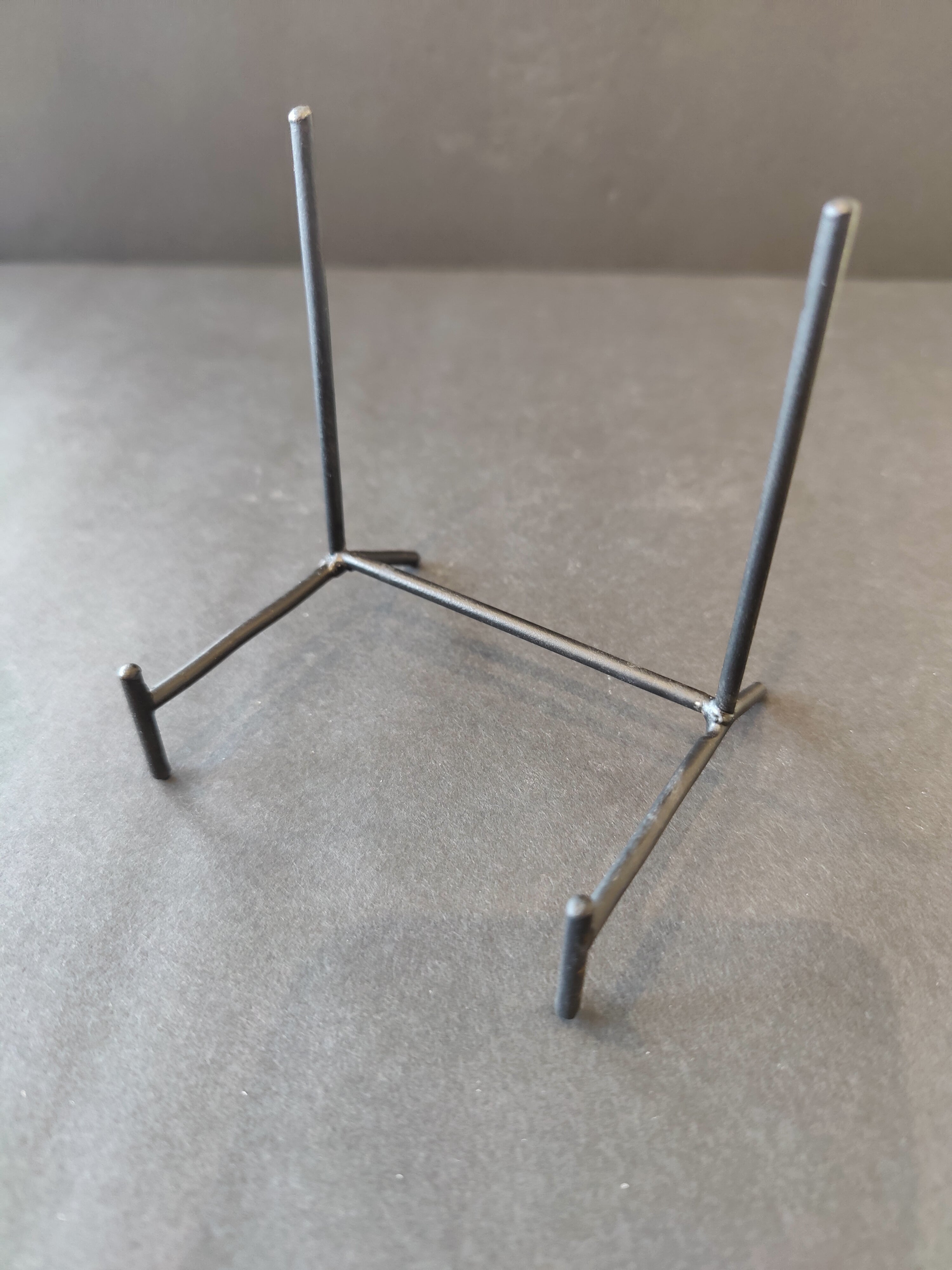 Wrought Iron Black Display Stand 3.5"x2.25"x4" | Display Stands | Wiccan Center