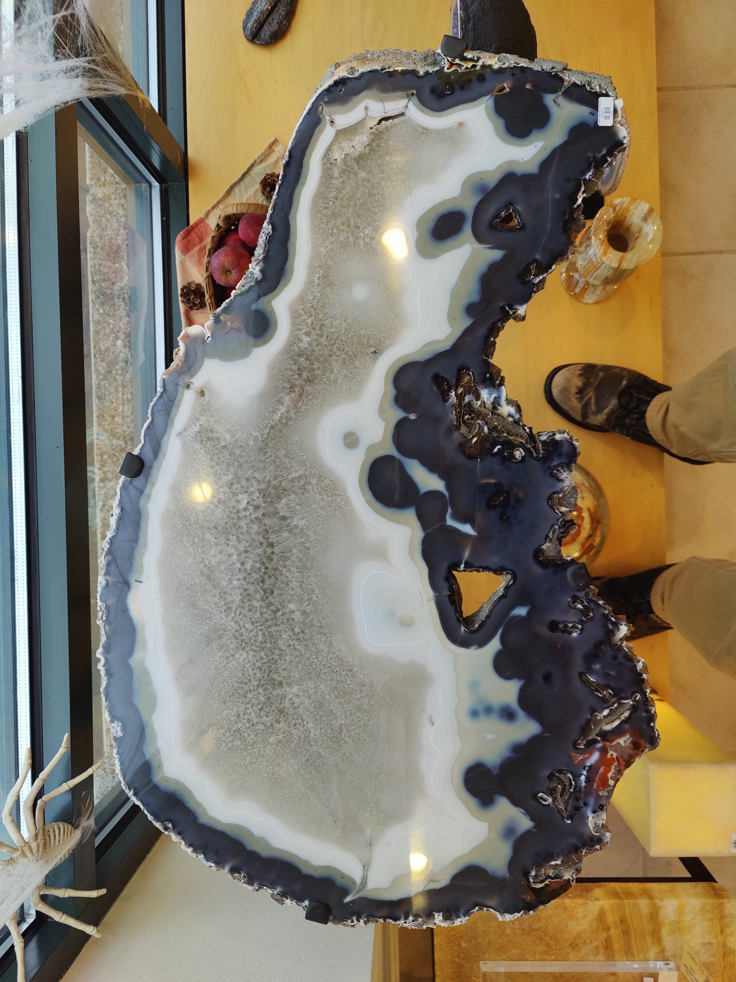 Agate Slab End Table | Furniture | Wiccan Center