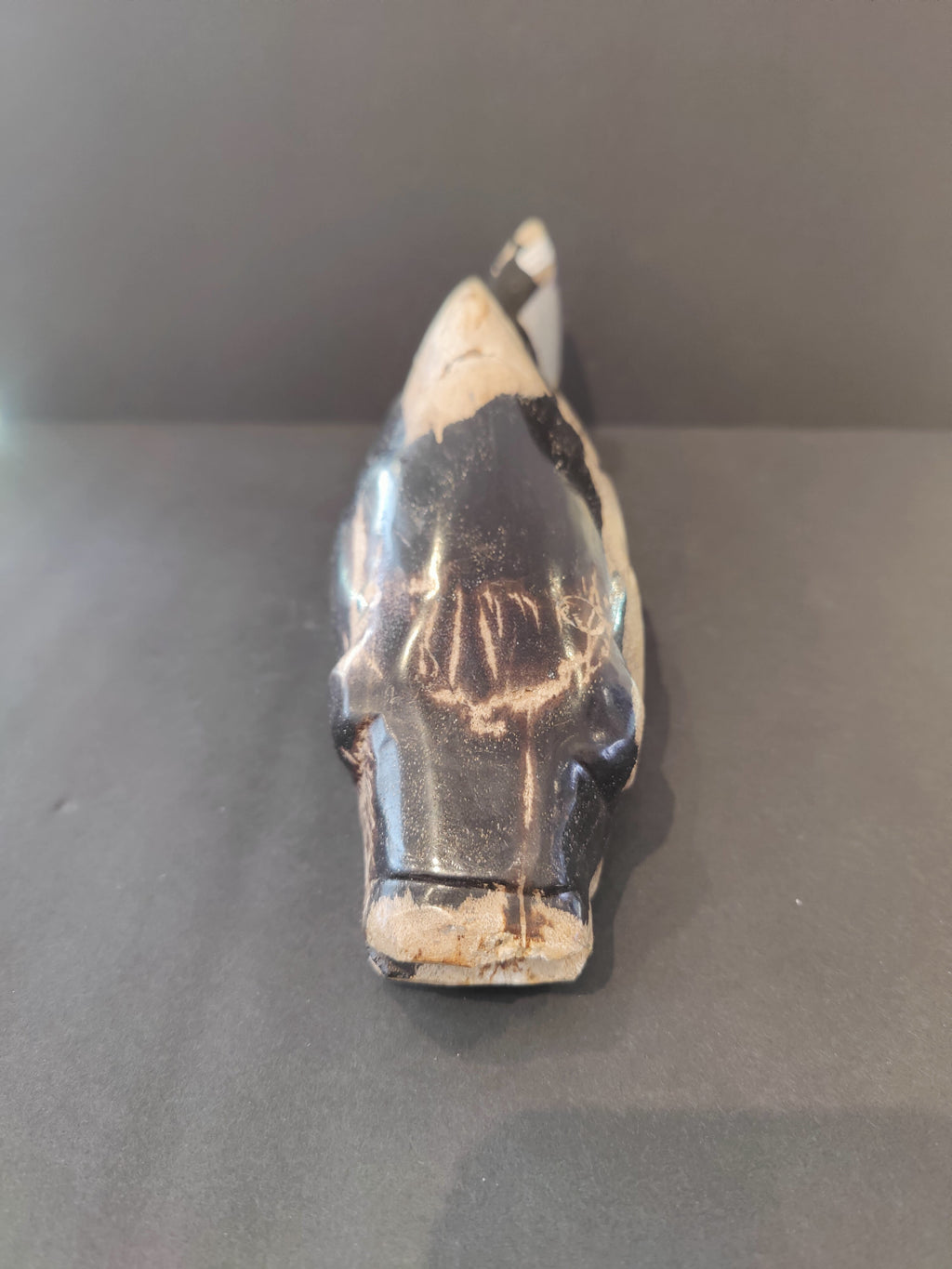 Petrified Wood Fish Sculpture | Lapidary | Wiccan Center