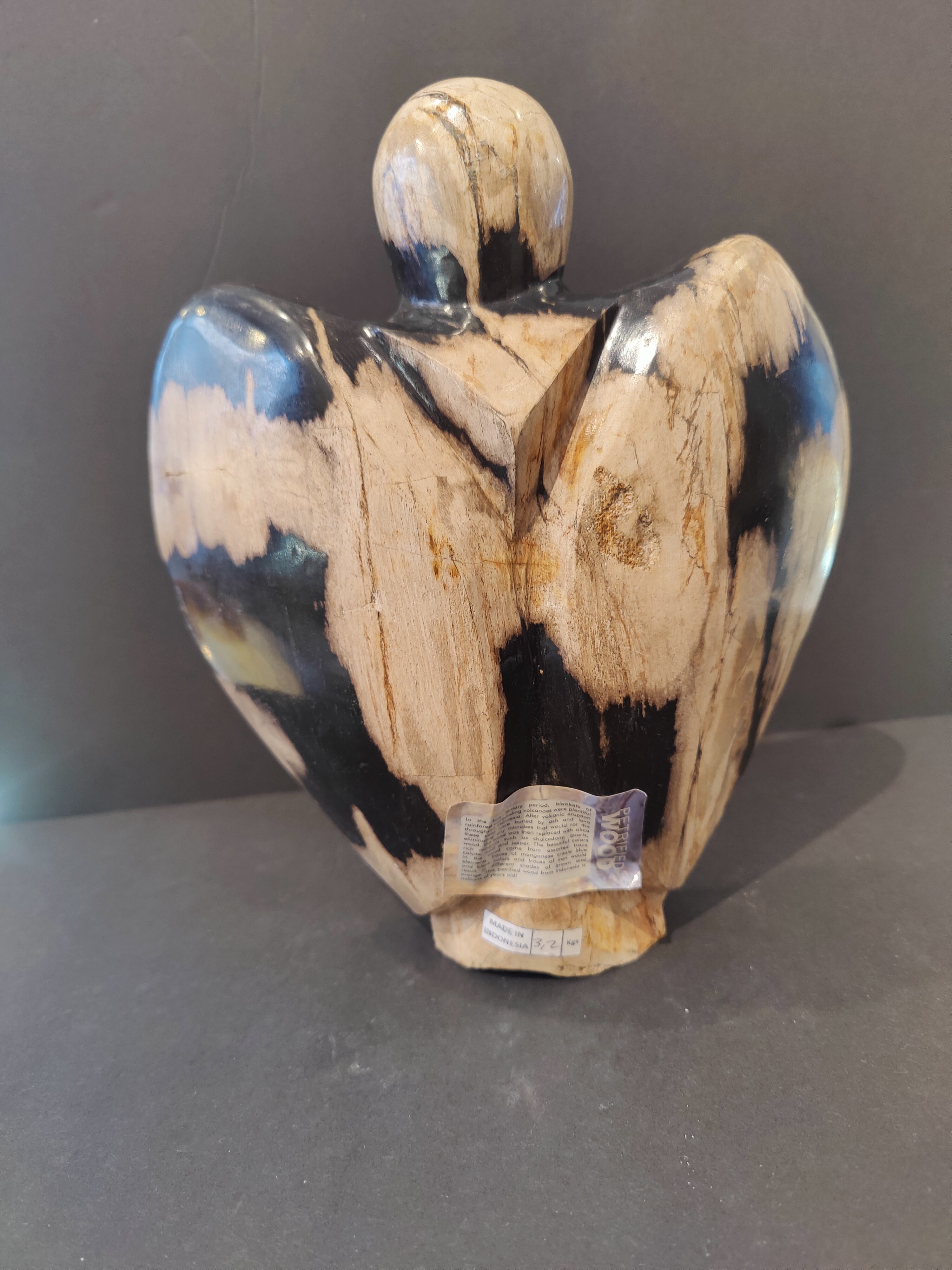 Petrified Wood Angel | Lapidary | Wiccan Center