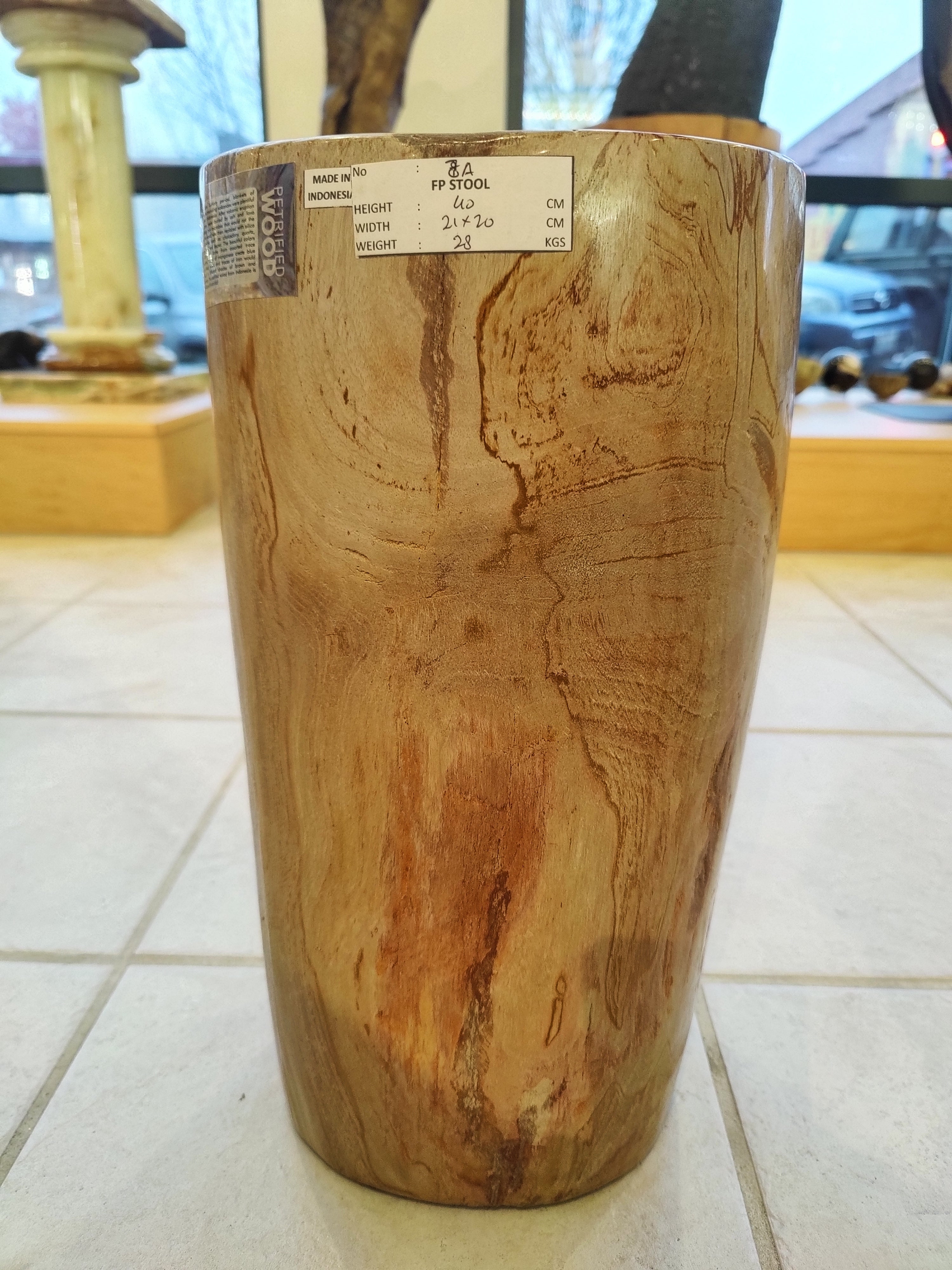 Petrified Wood Pedestal | Lapidary | Wiccan Center