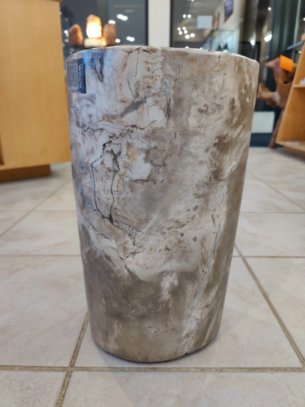 Petrified Wood Pedestal | Lapidary | Wiccan Center