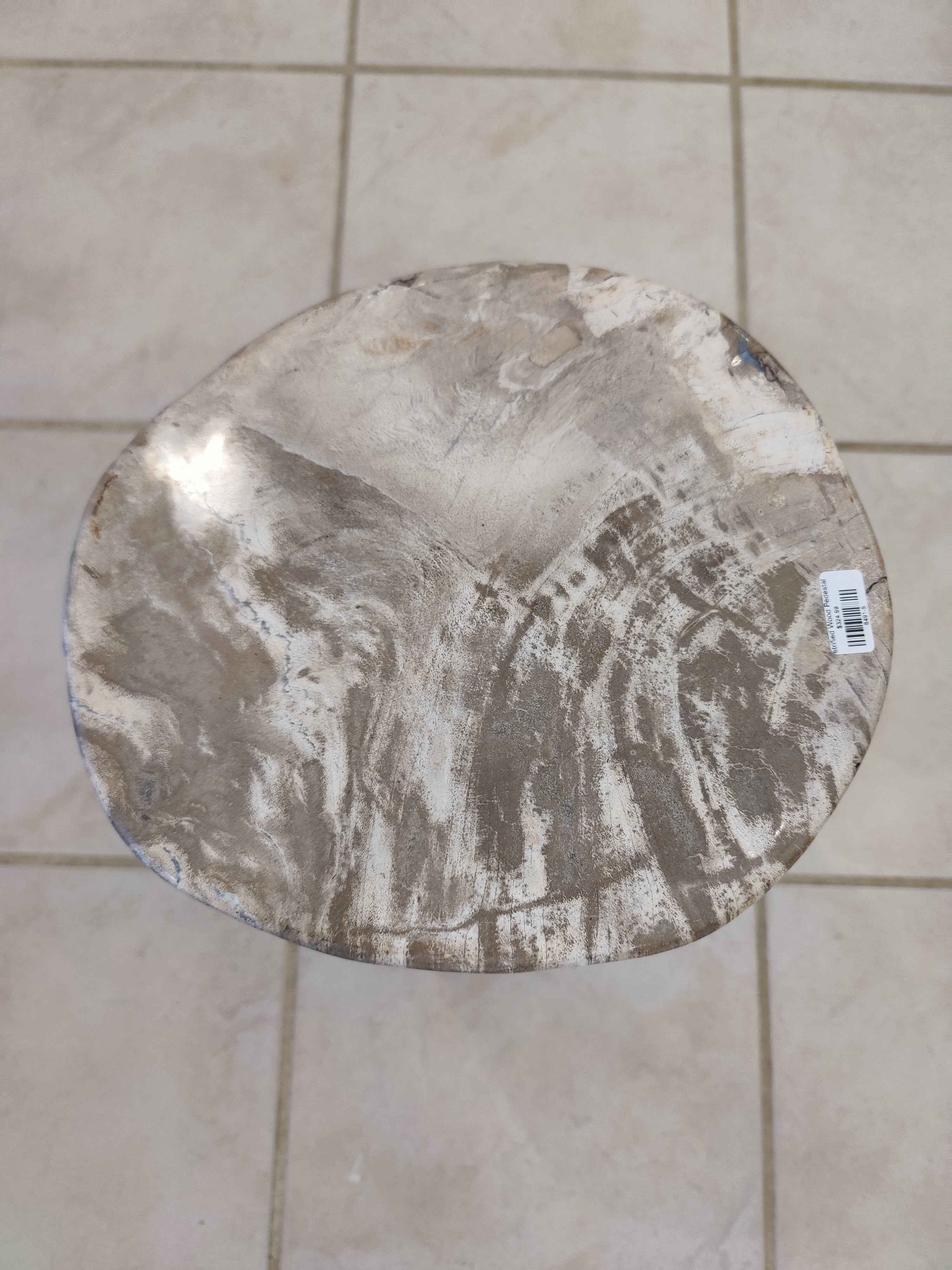 Petrified Wood Pedestal | Lapidary | Wiccan Center