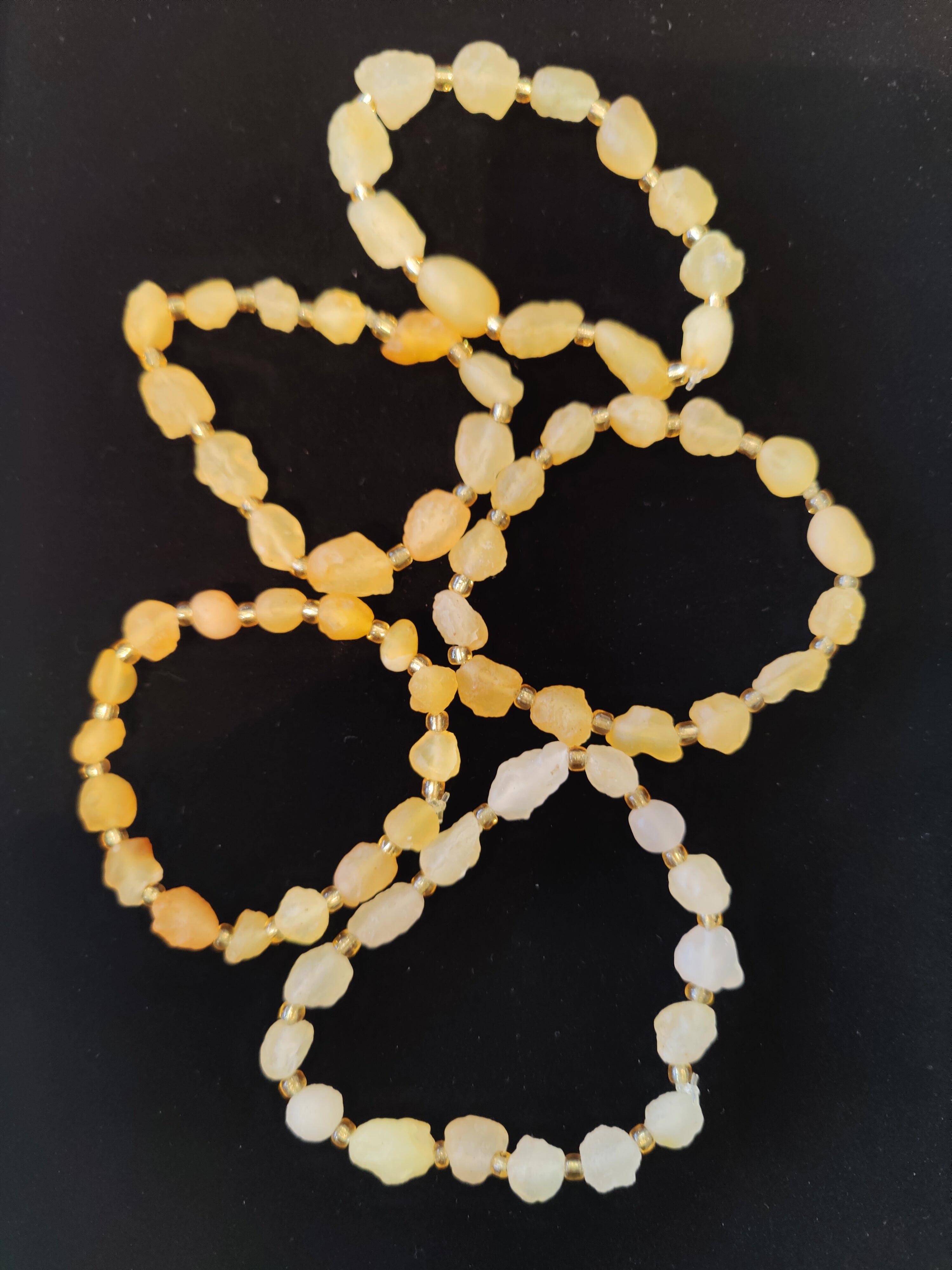 Gobi Desert Agate Beaded Bracelet, Gobi Desert, China | Jewelry | Wiccan Center