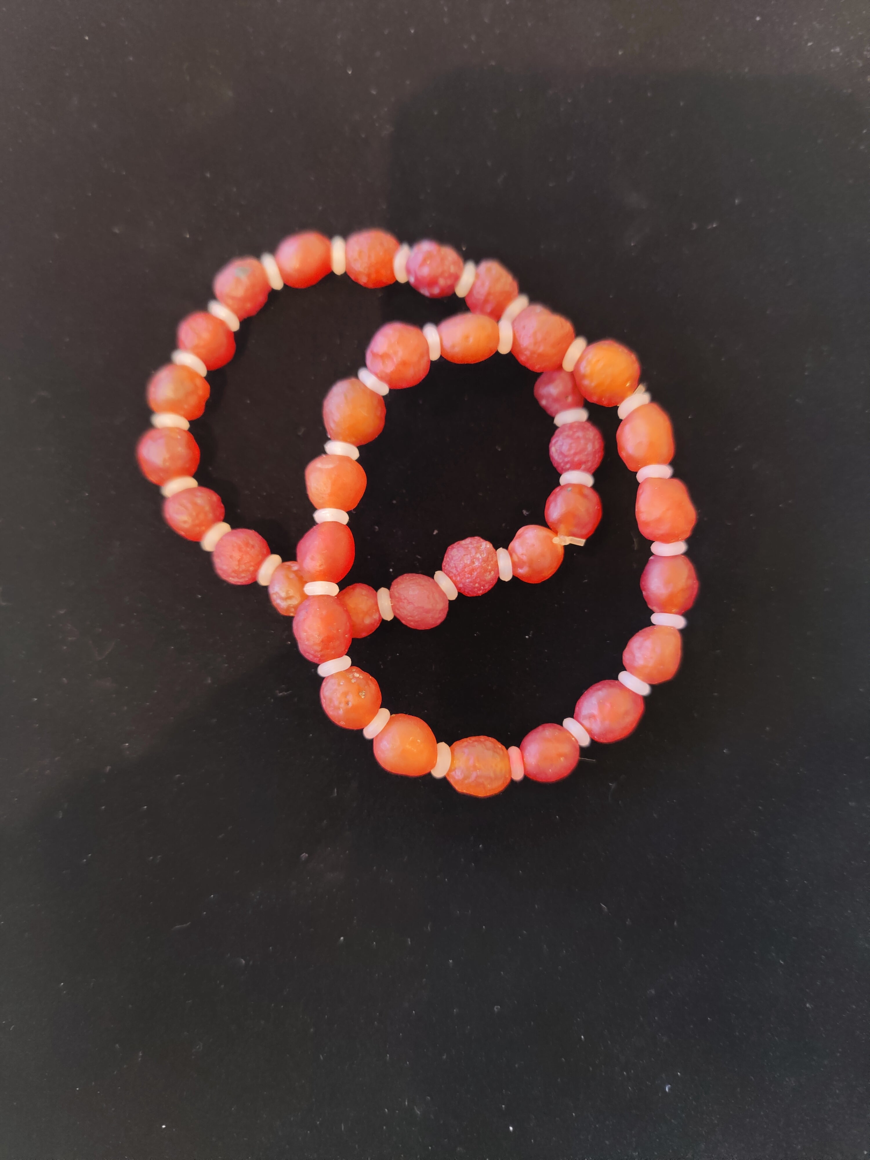 Gobi Desert Agate Beaded Bracelet, Gobi Desert, China | Jewelry | Wiccan Center