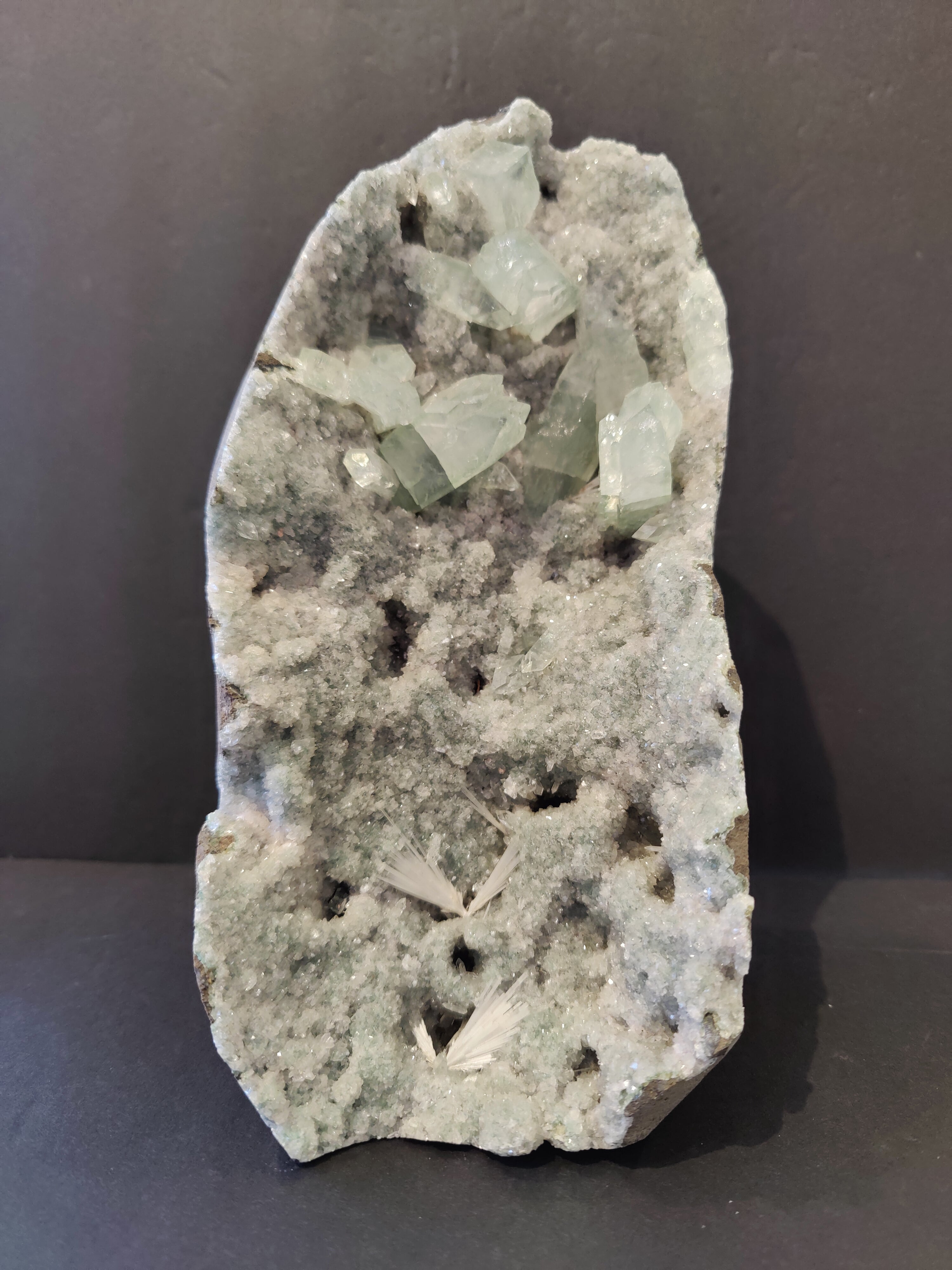 Apophyllite Cabinet Specimen 2,450g | Minerals | Wiccan Center