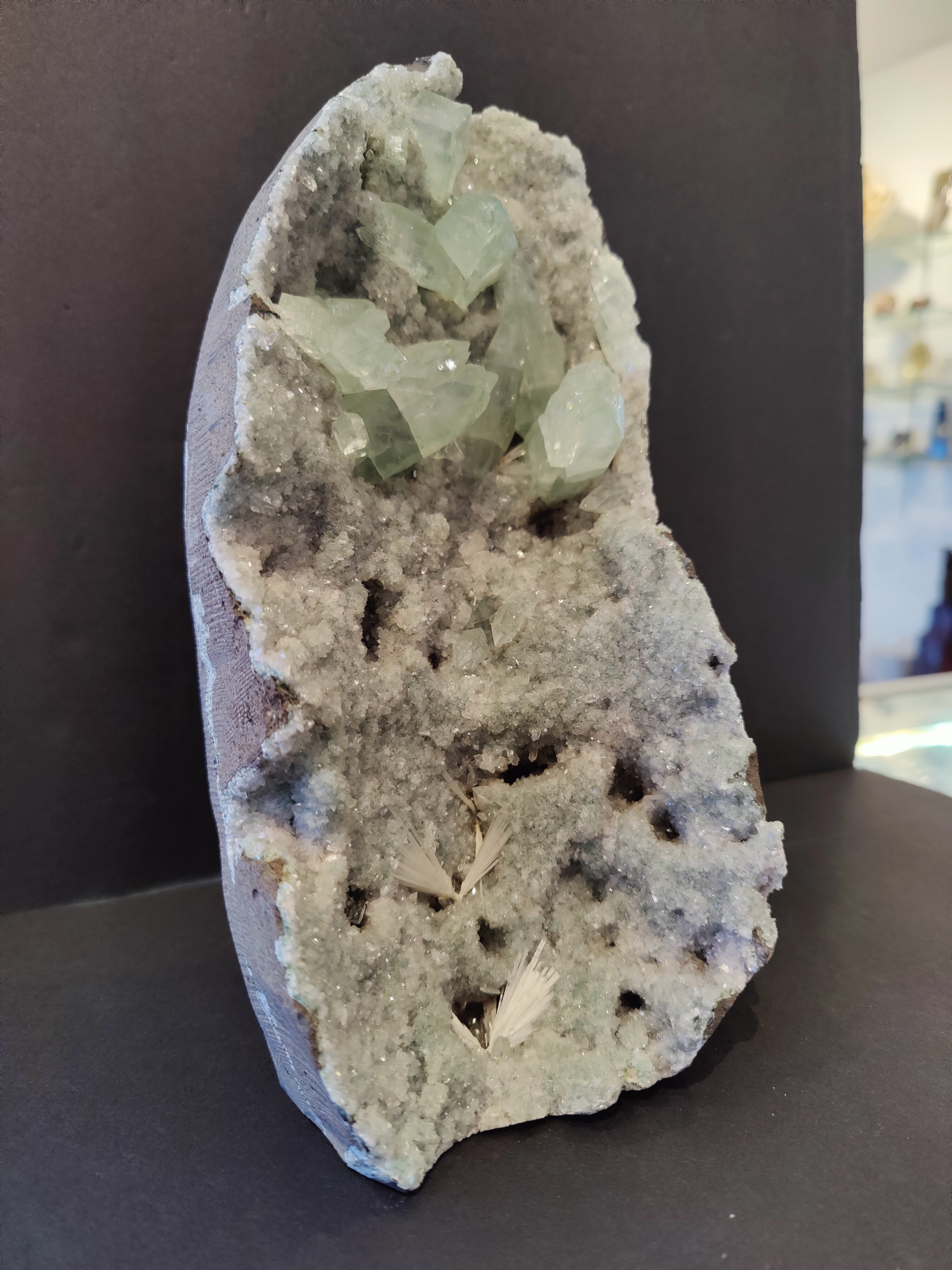 Apophyllite Cabinet Specimen 2,450g | Minerals | Wiccan Center