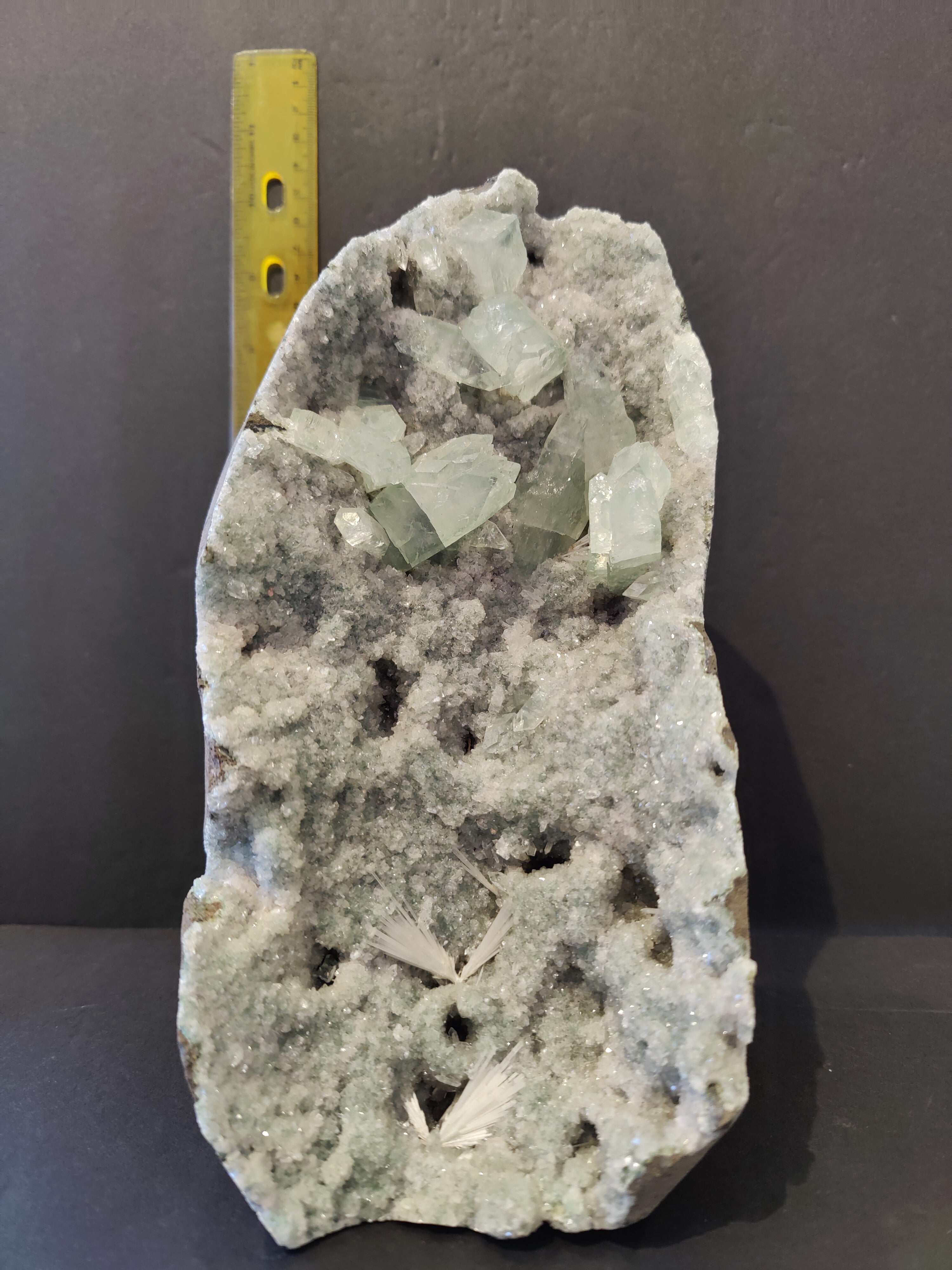 Apophyllite Cabinet Specimen 2,450g | Minerals | Wiccan Center