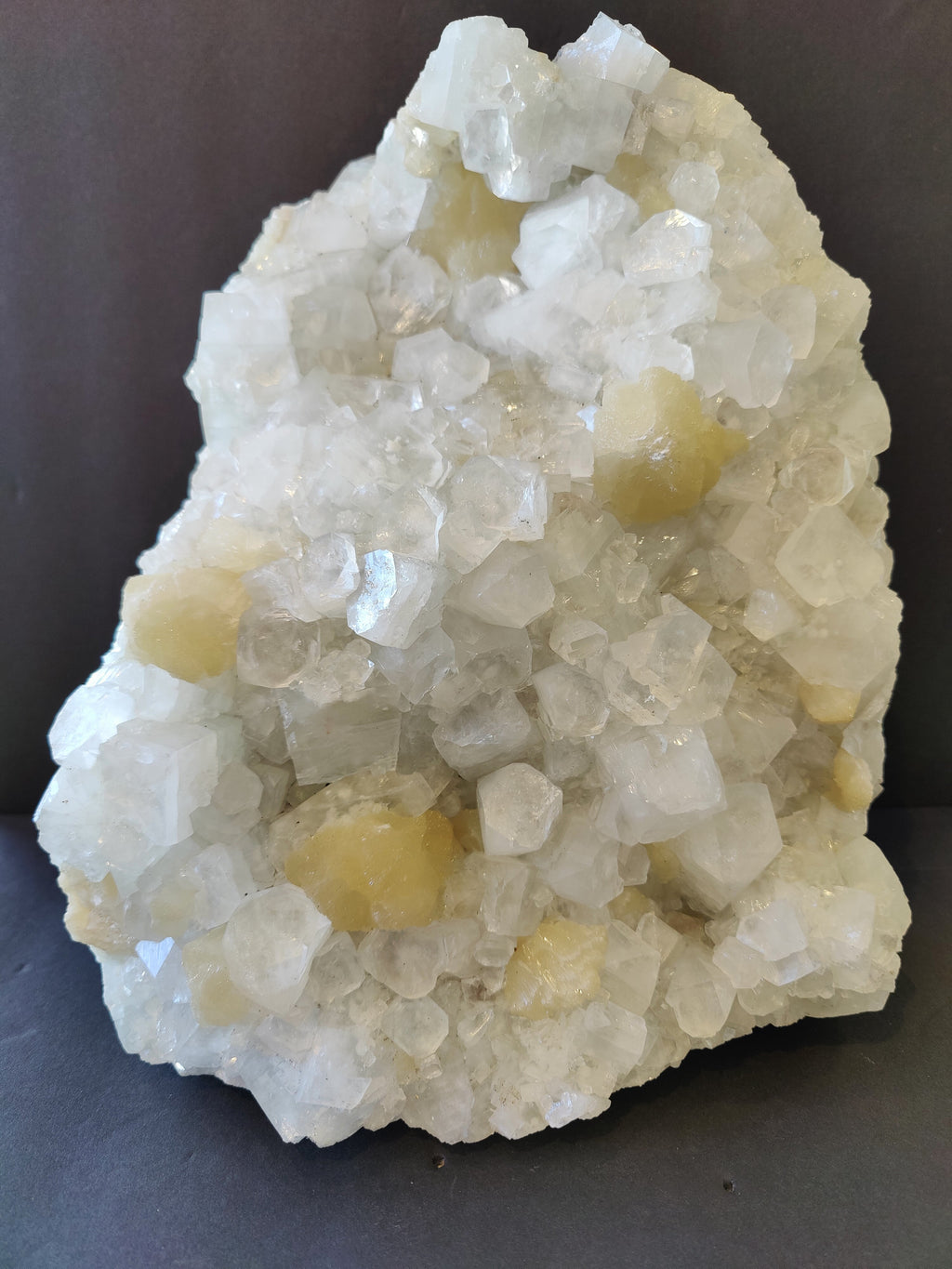 Clear Apophyllite with Stilbite Cabinet Specimen 10.8Kg | Minerals | Wiccan Center