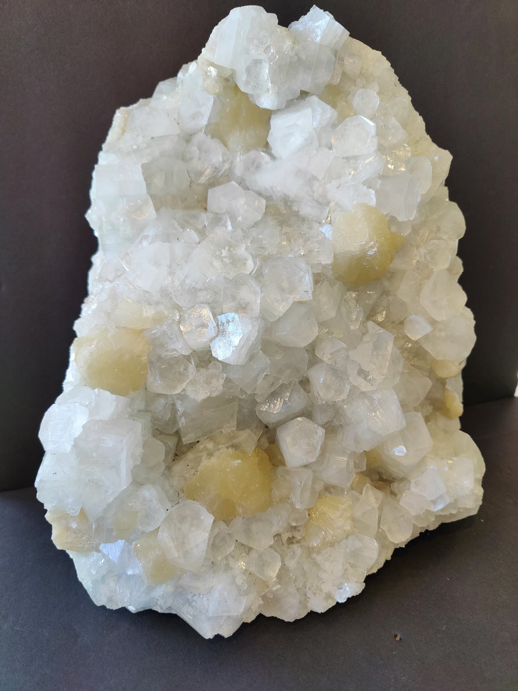 Clear Apophyllite with Stilbite Cabinet Specimen 10.8Kg | Minerals | Wiccan Center
