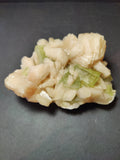 Green Apophyllite Cubes with Peach Stilbite Specimen 859g | Minerals | Wiccan Center