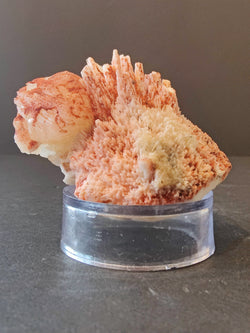 Red Mordenite with Stilbite Specimen 112g | Minerals | Wiccan Center