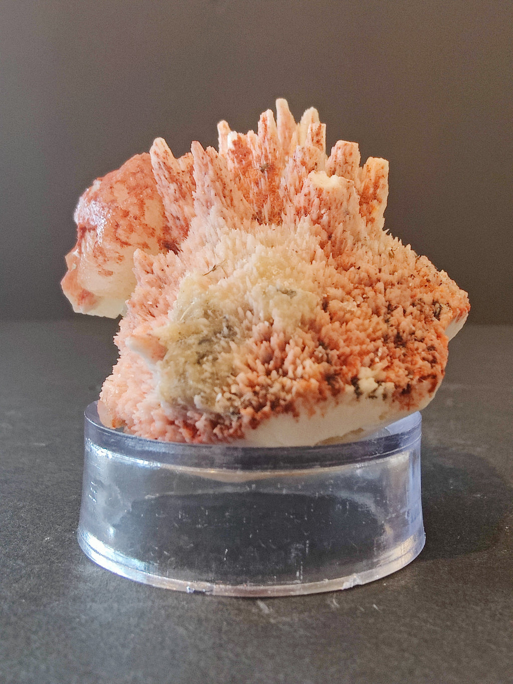 Red Mordenite with Stilbite Specimen 112g | Minerals | Wiccan Center